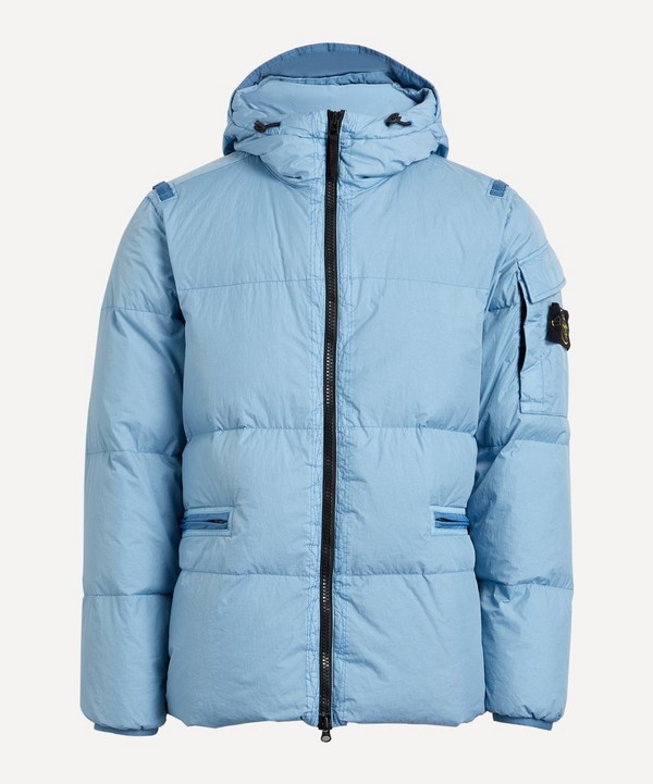 Stone Island - Crinkle Reps Down Hooded Jacket image number null
