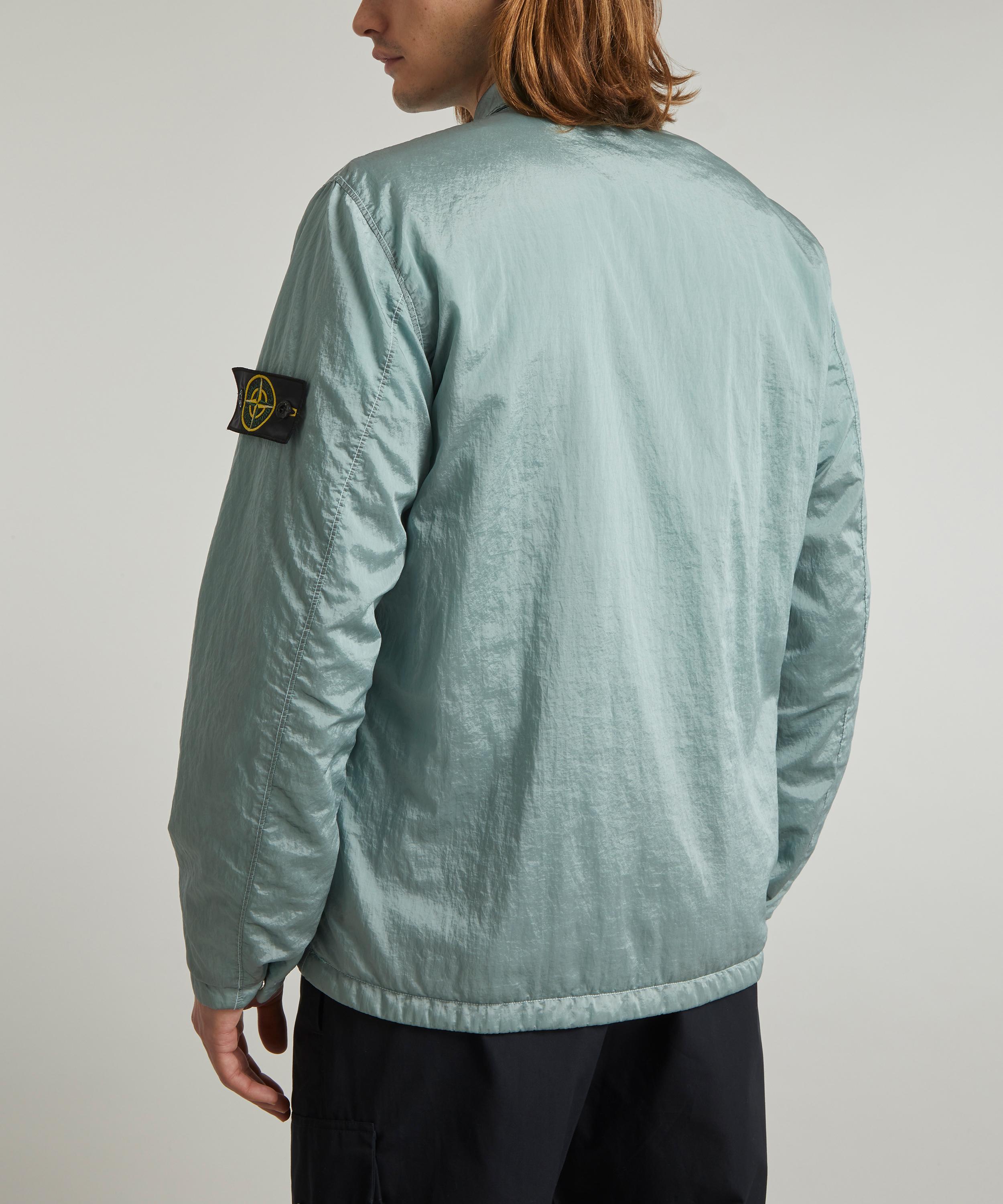 Nylon stone island overshirt best sale