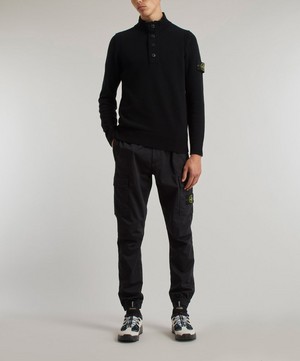 Stone Island - Wool-Blend Buttoned Jumper image number 1