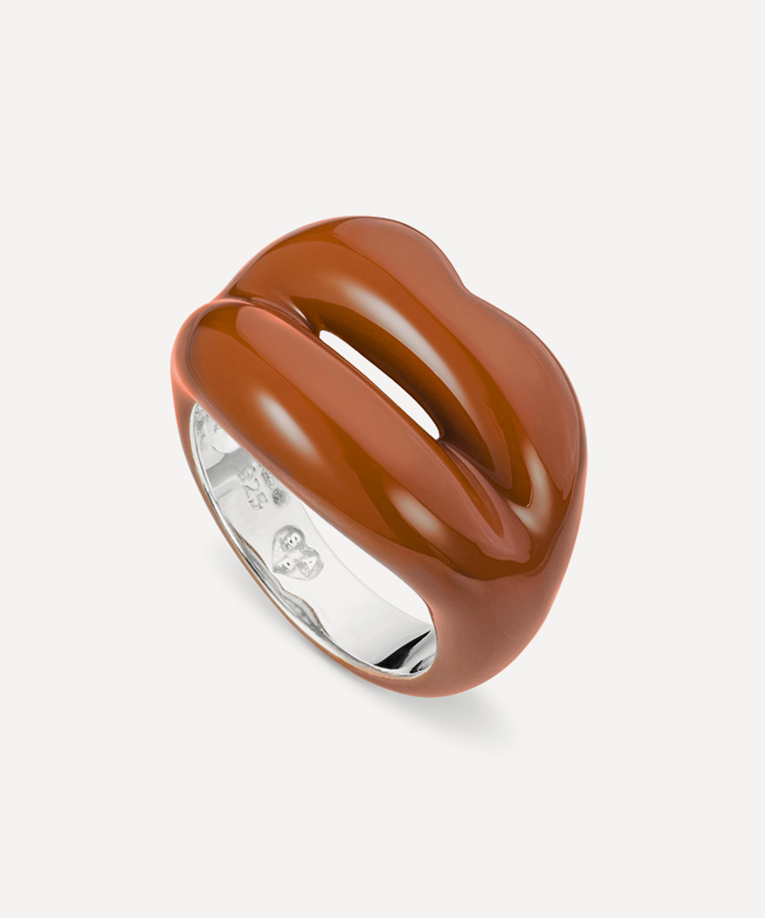 Solange Azagury-Partridge - Mocha Hotlips Ring image number 2