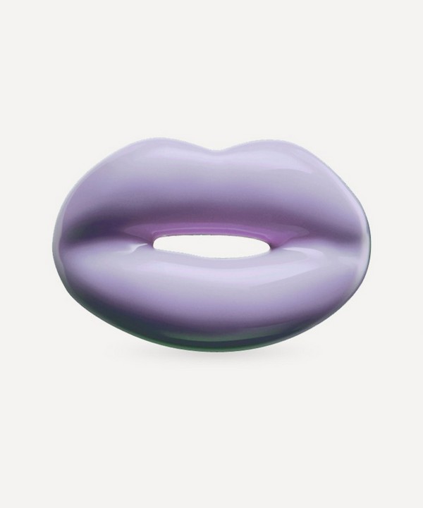 Solange Azagury-Partridge - Pastel Lilac Hotlips Ring image number null