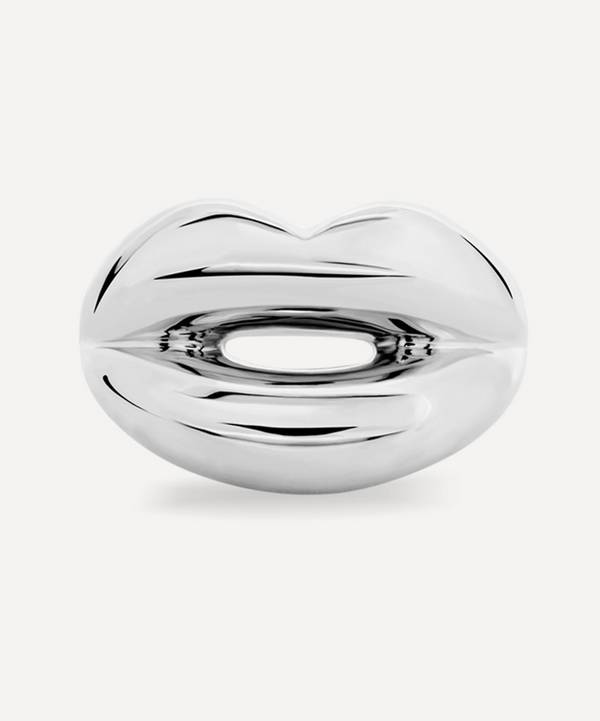 Solange Azagury-Partridge - Silver Hotlips Ring image number 0