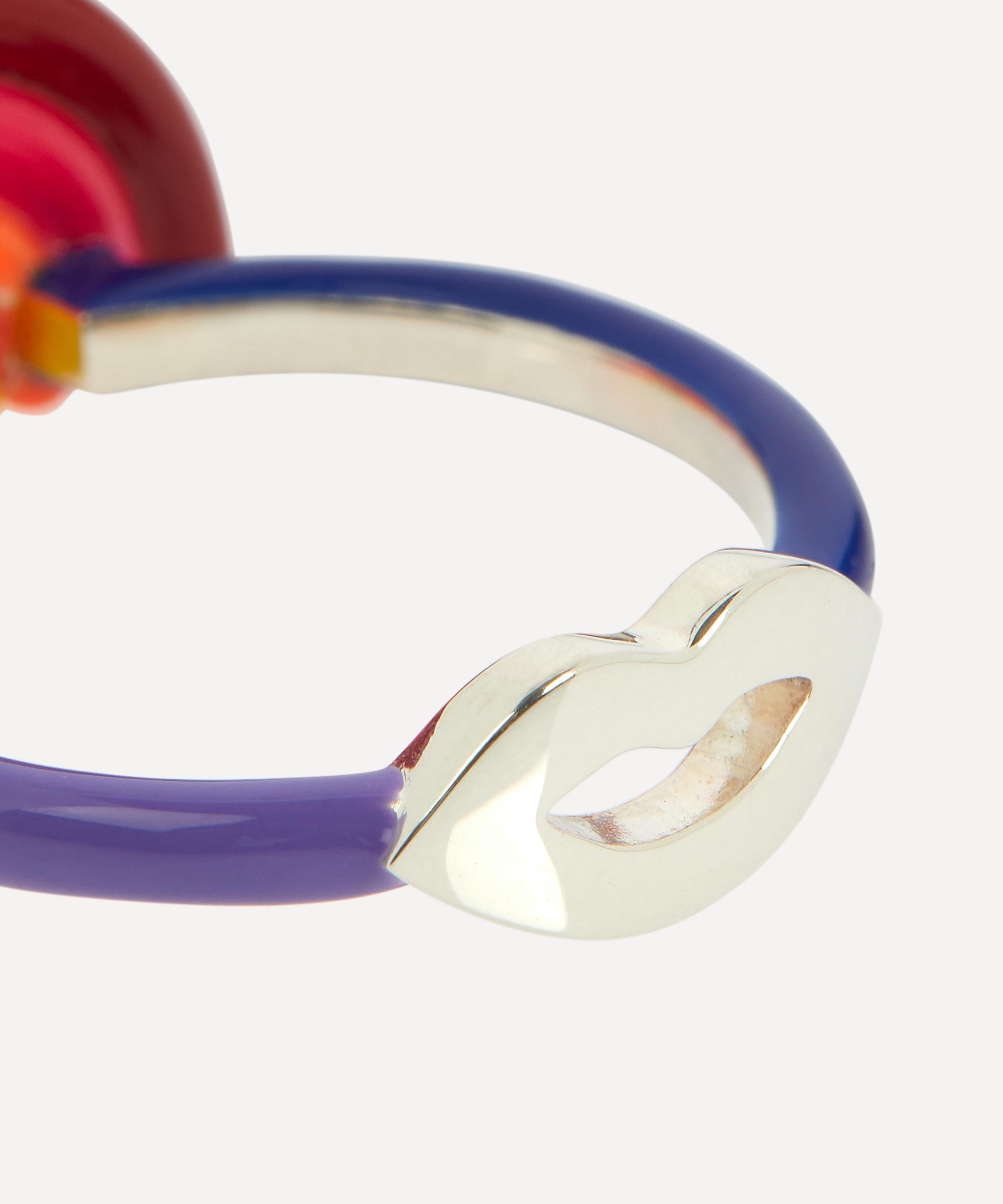 Solange Azagury-Partridge - Rainbow Hotglyph Ring image number 2