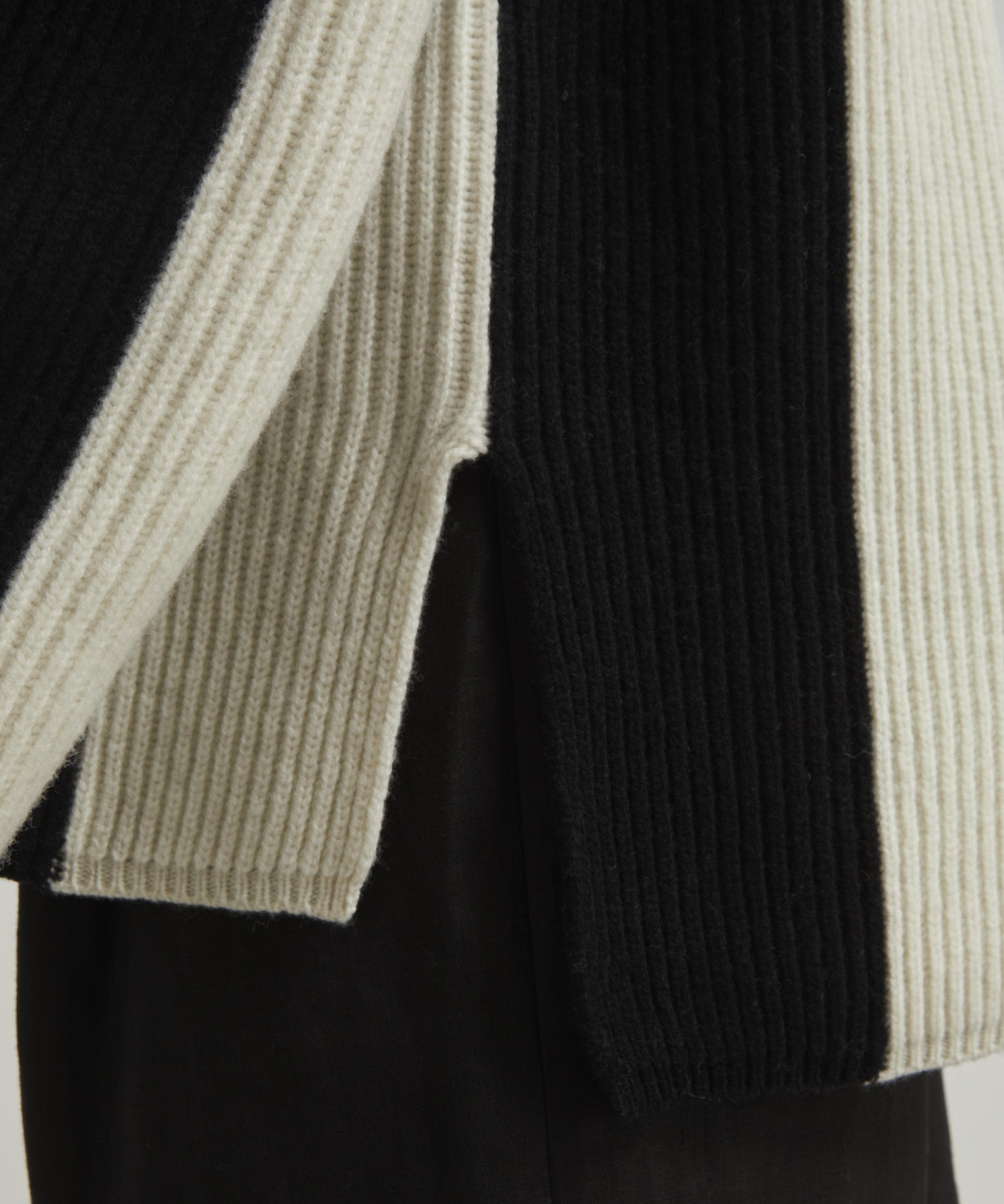 Joseph - Graphic Knit High-Neck Jumper image number 4