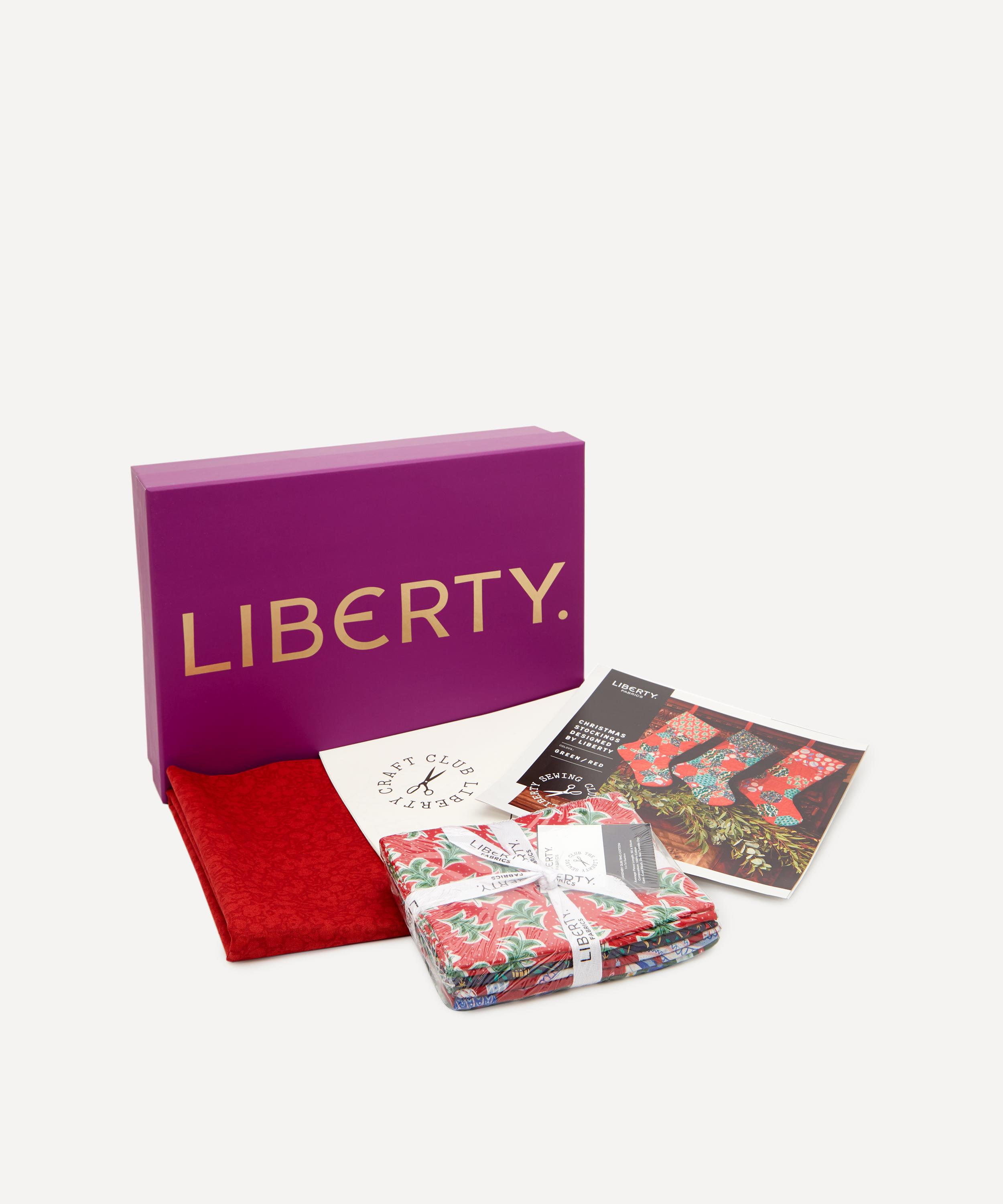 Liberty Fabrics - Make-Your-Own Christmas Stocking Kit Red image number 0