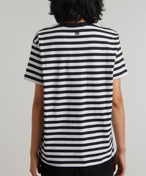 Ami - Ami de Coeur Striped T-Shirt image number 3