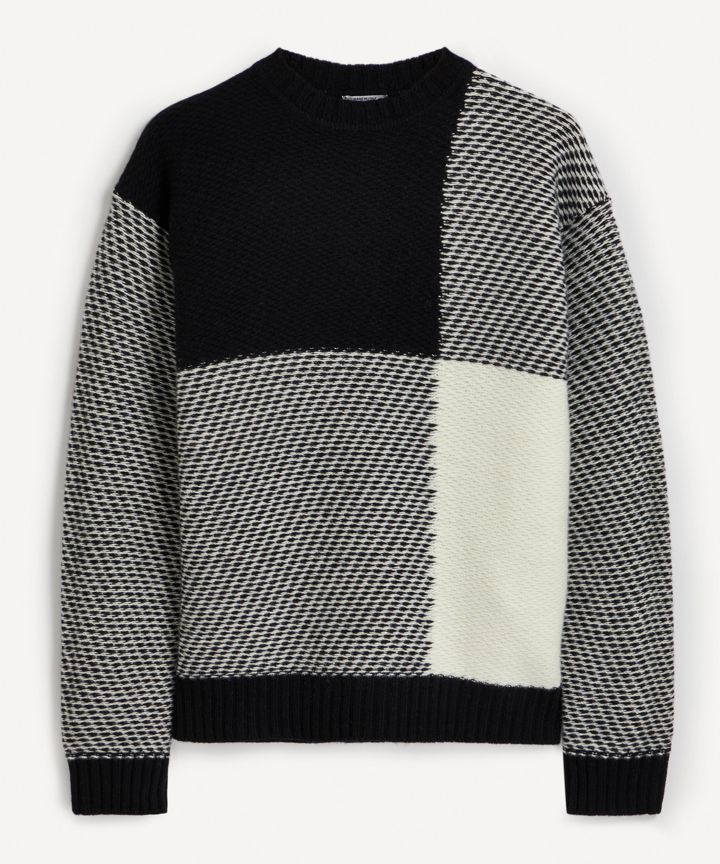 Woolrich - Buffalo Check Crew-Neck Jumper image number 0