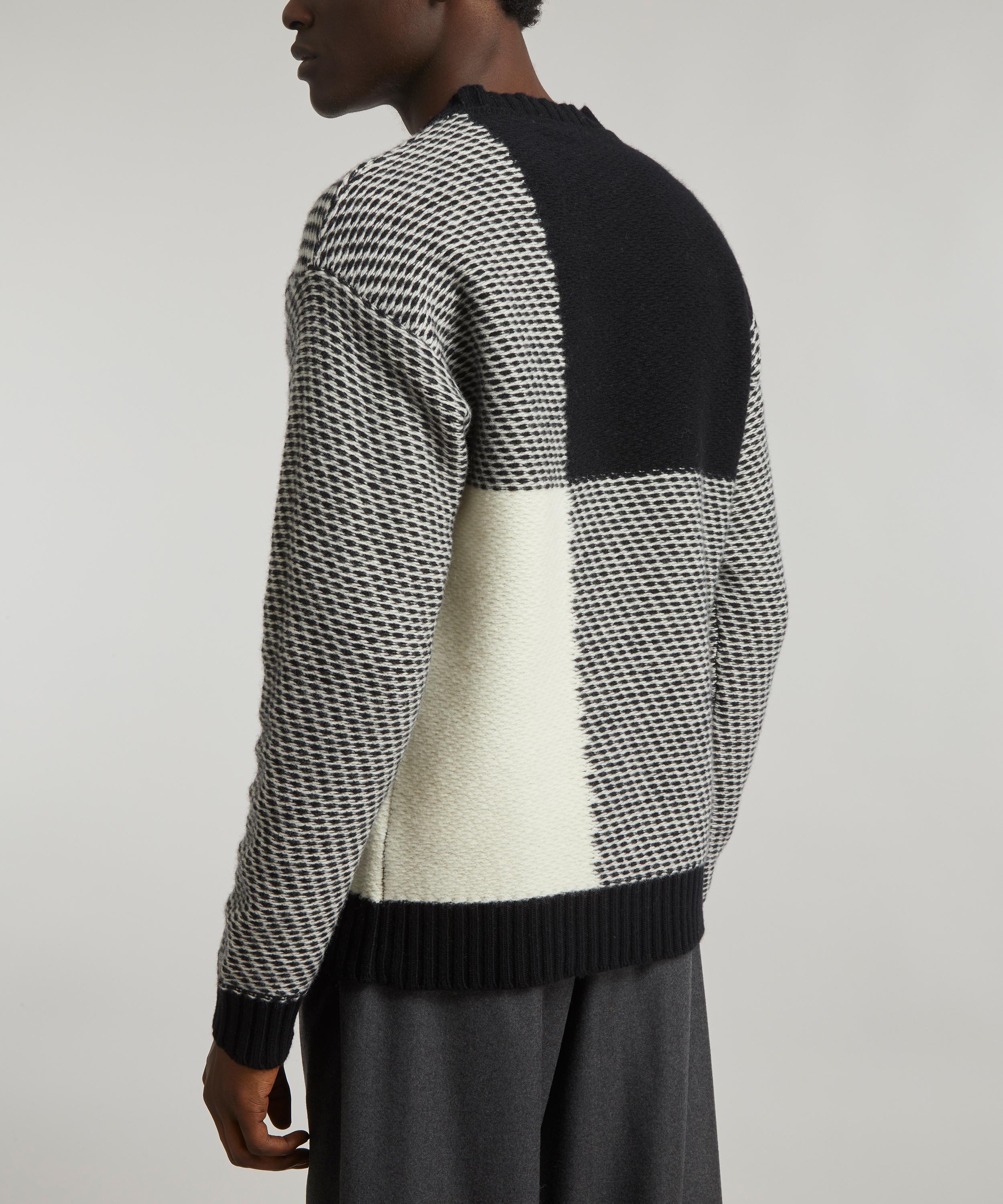 Woolrich - Buffalo Check Crew-Neck Jumper image number 3