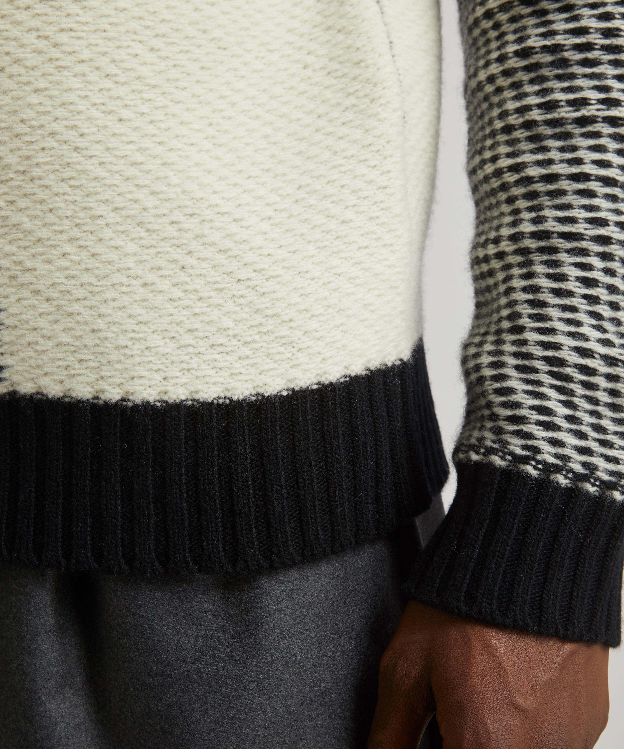 Woolrich - Buffalo Check Crew-Neck Jumper image number 4