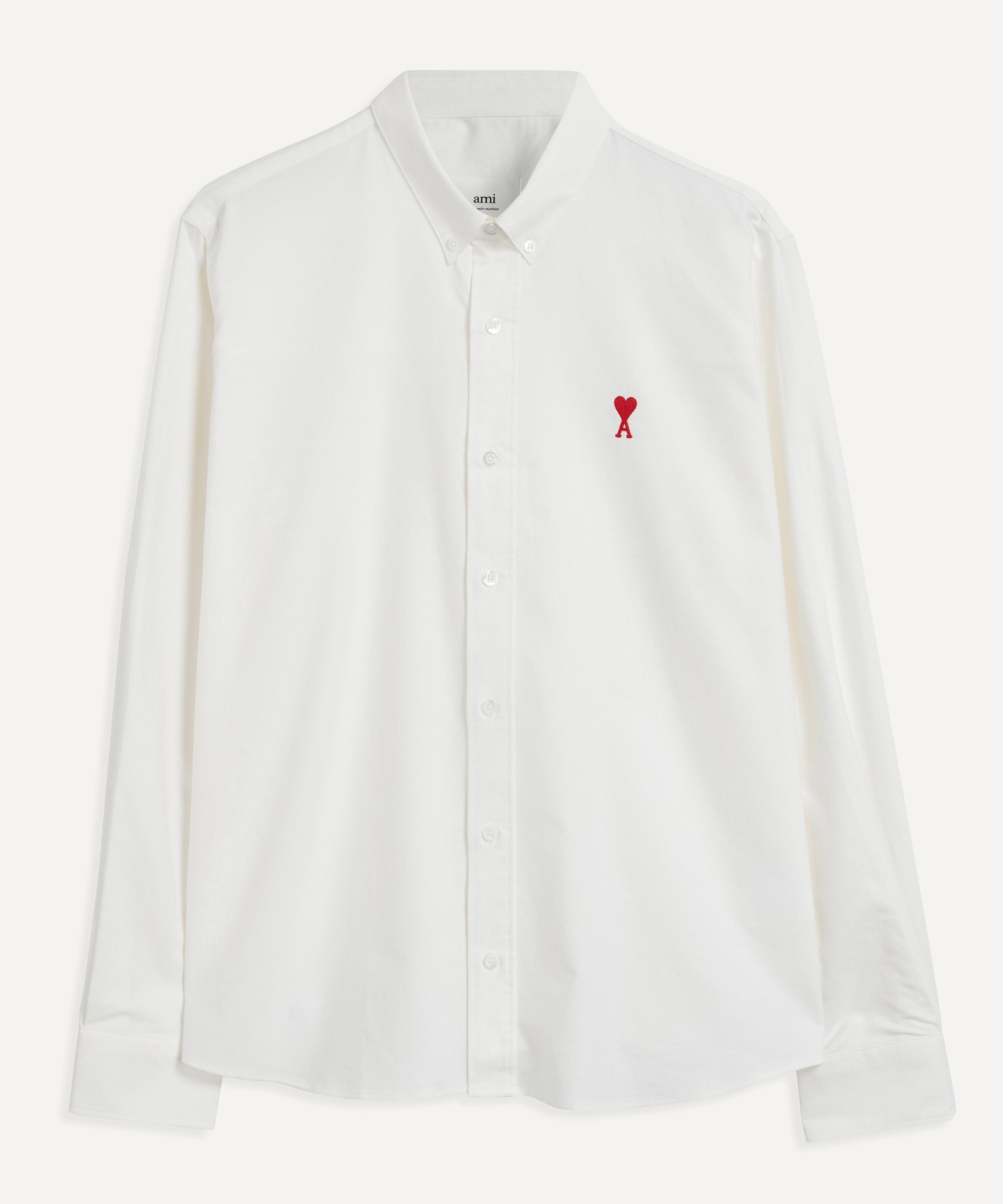 Ami - Button-Down Ami De Coeur Oxford Shirt image number 0