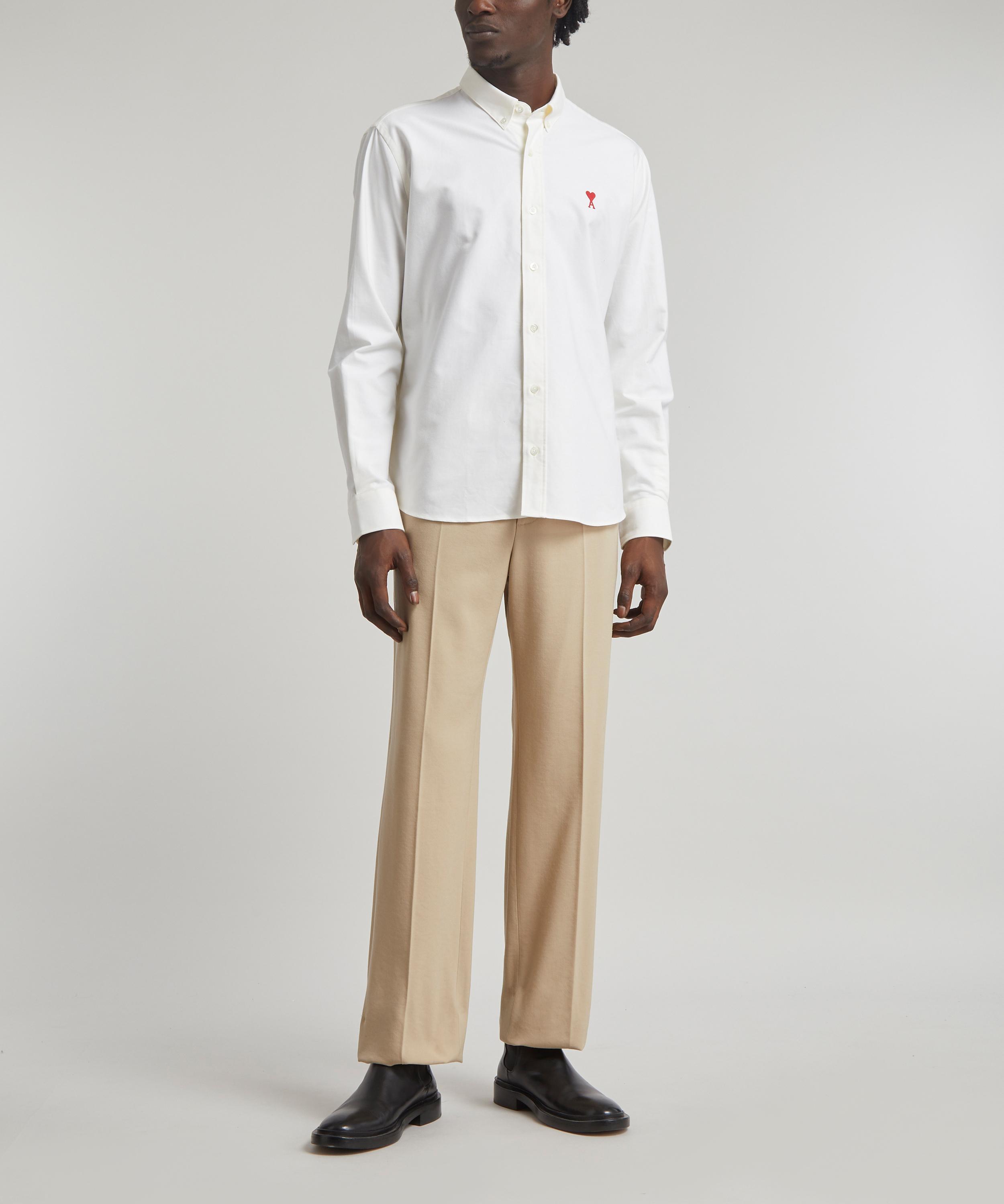 Ami - Button-Down Ami De Coeur Oxford Shirt image number 1