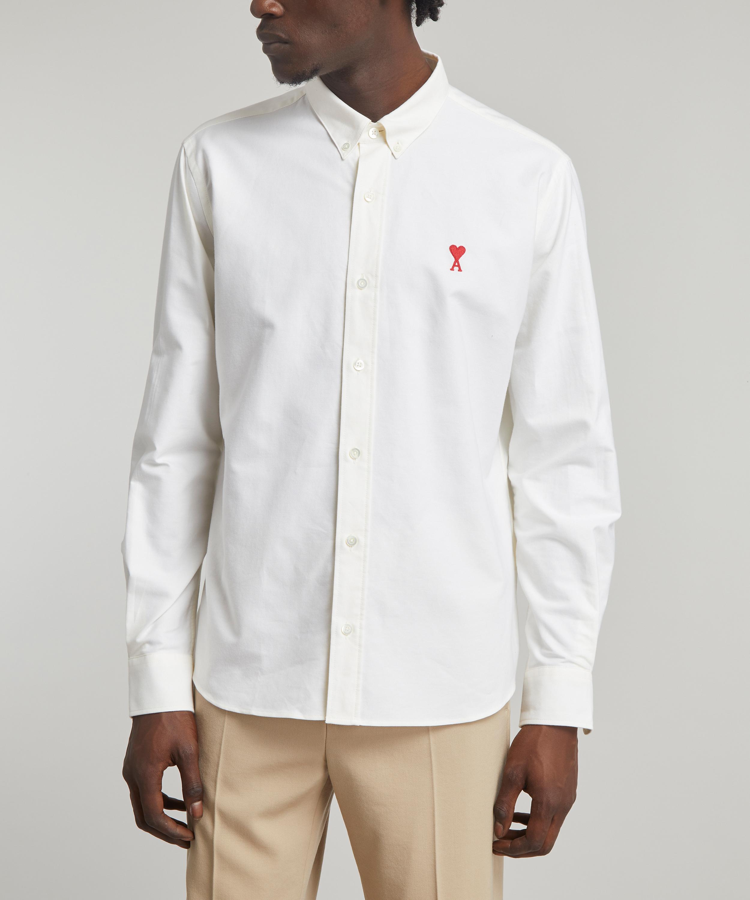 Ami - Button-Down Ami De Coeur Oxford Shirt image number 2