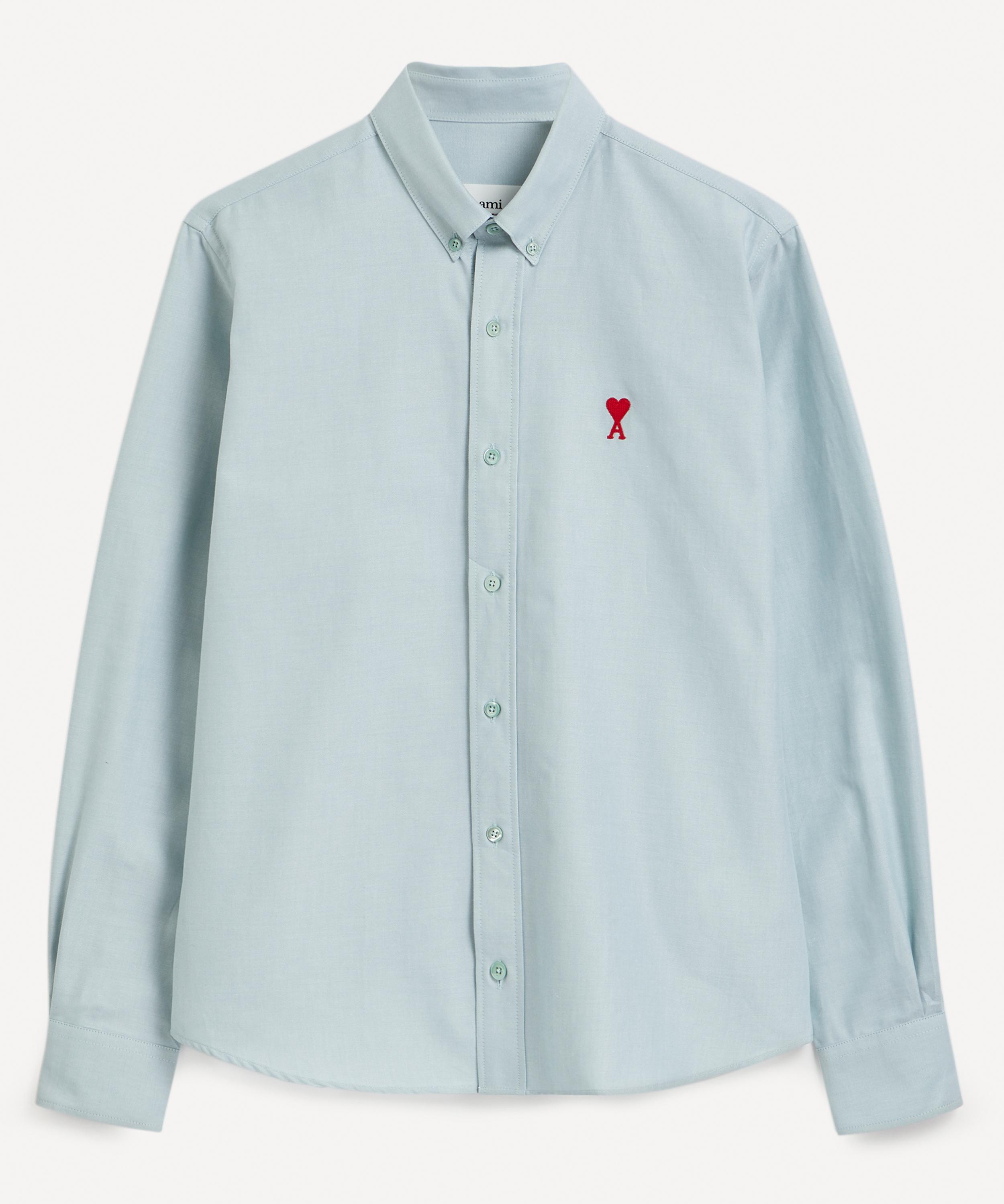 Ami - Button-Down Ami De Coeur Oxford Shirt image number 0