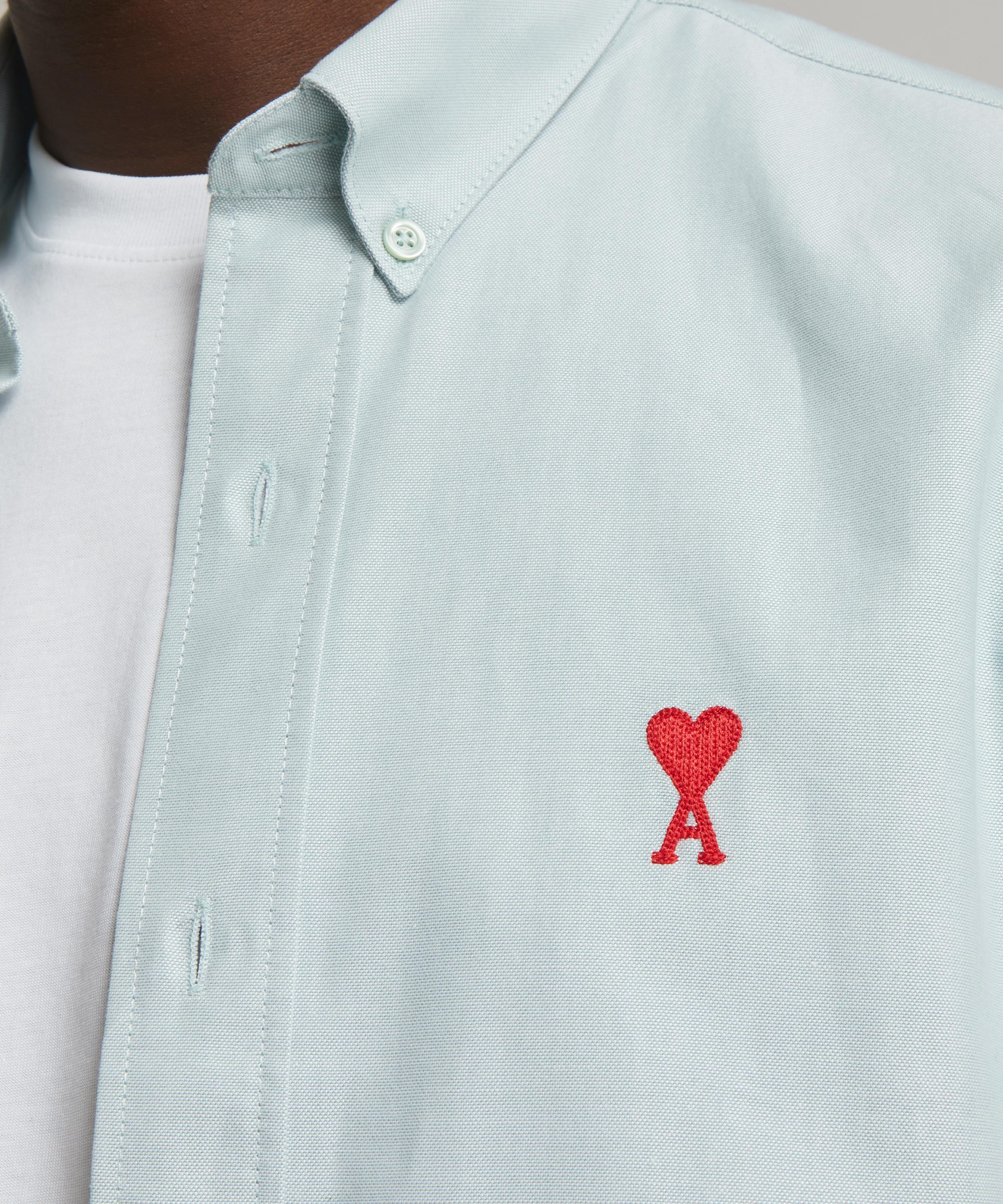 Ami - Button-Down Ami De Coeur Oxford Shirt image number 4