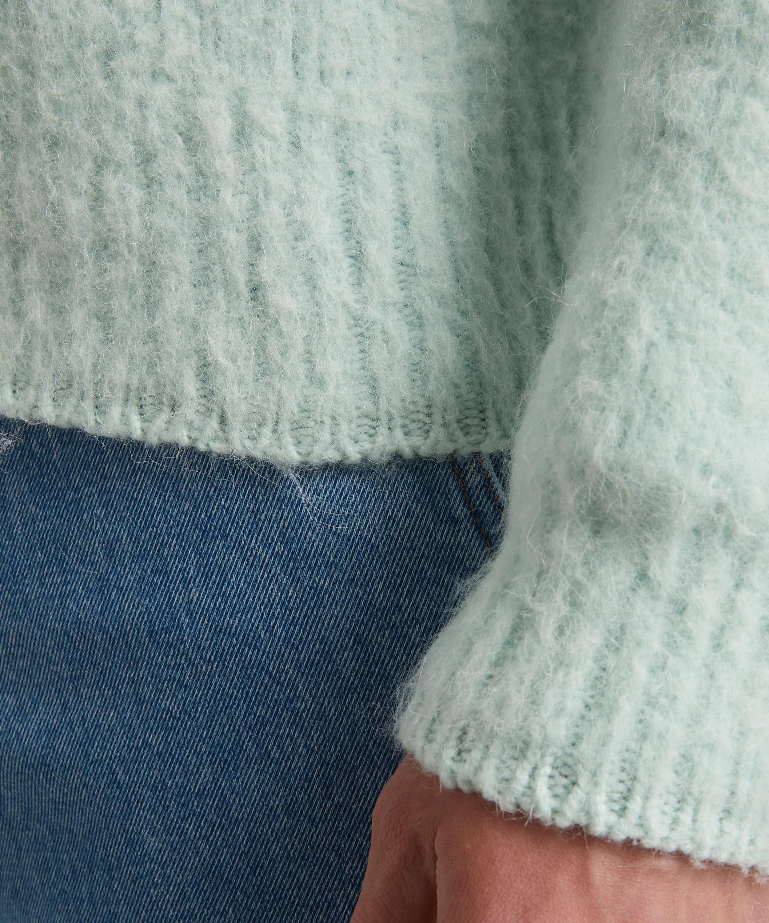 Ami - Brushed Woollen Alpaca Cardigan image number 4
