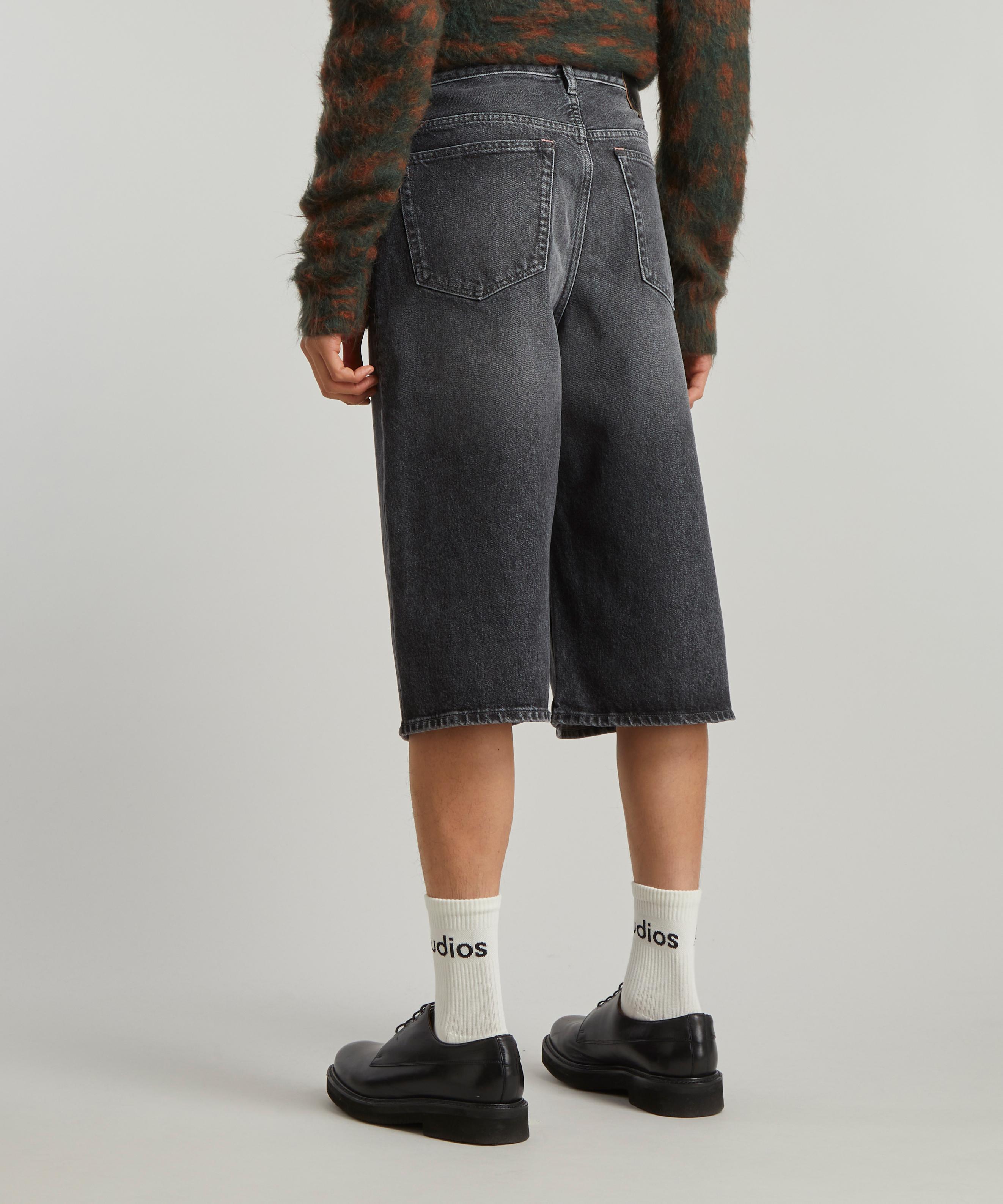 Acne Studios Loose Fit Denim Shorts