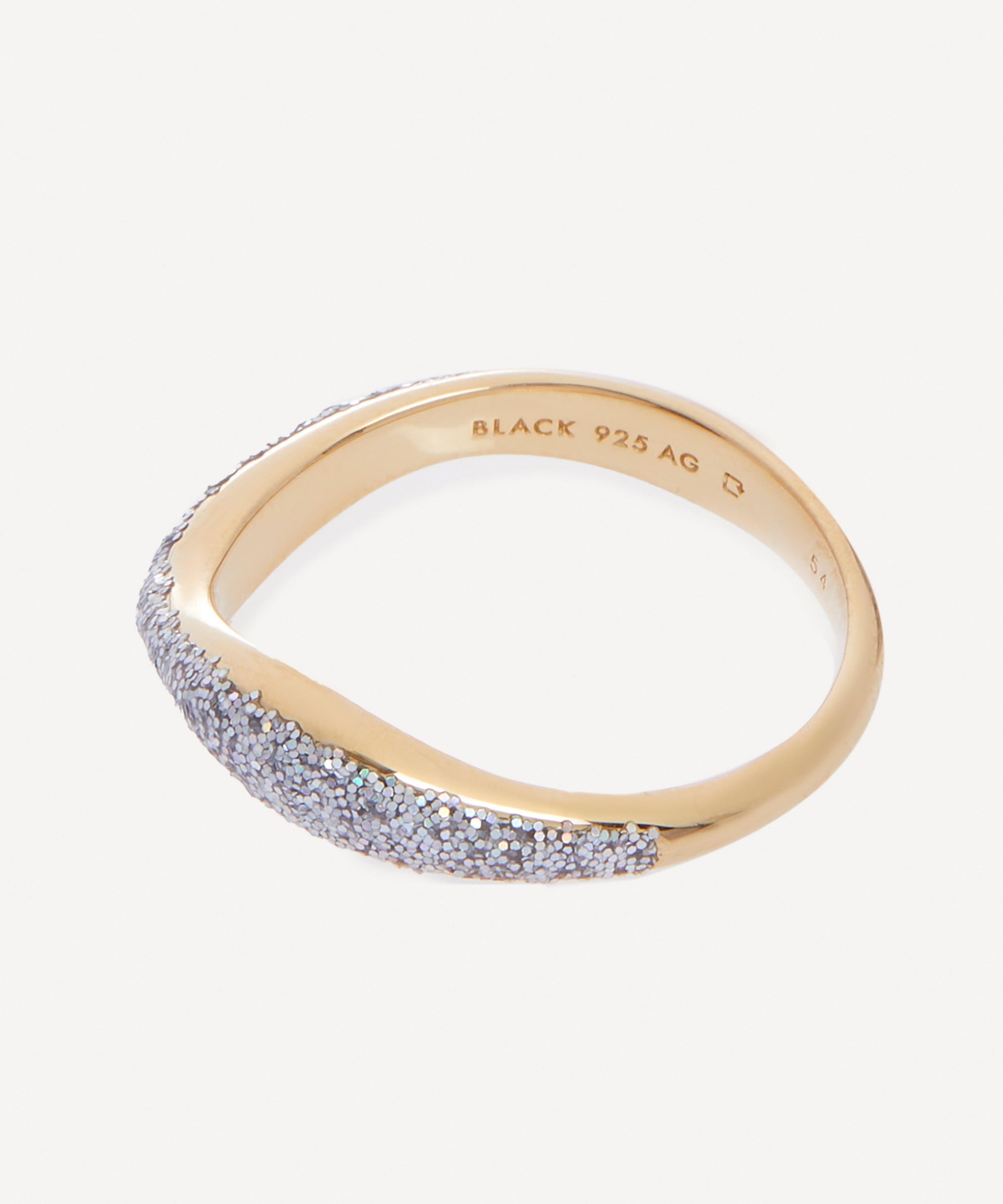 MARIA BLACK Aura Opal Glitter Ring Gold HP, | Gold Men‘s Ring | YOOX