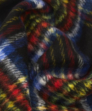 Acne Studios - Tartan Wool-Blend Scarf image number 3
