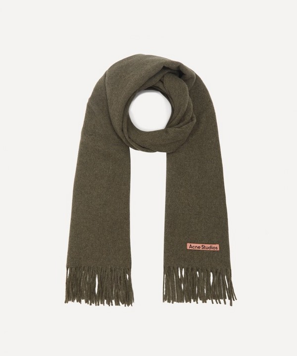 Acne Studios - Oversized Wool Scarf image number null