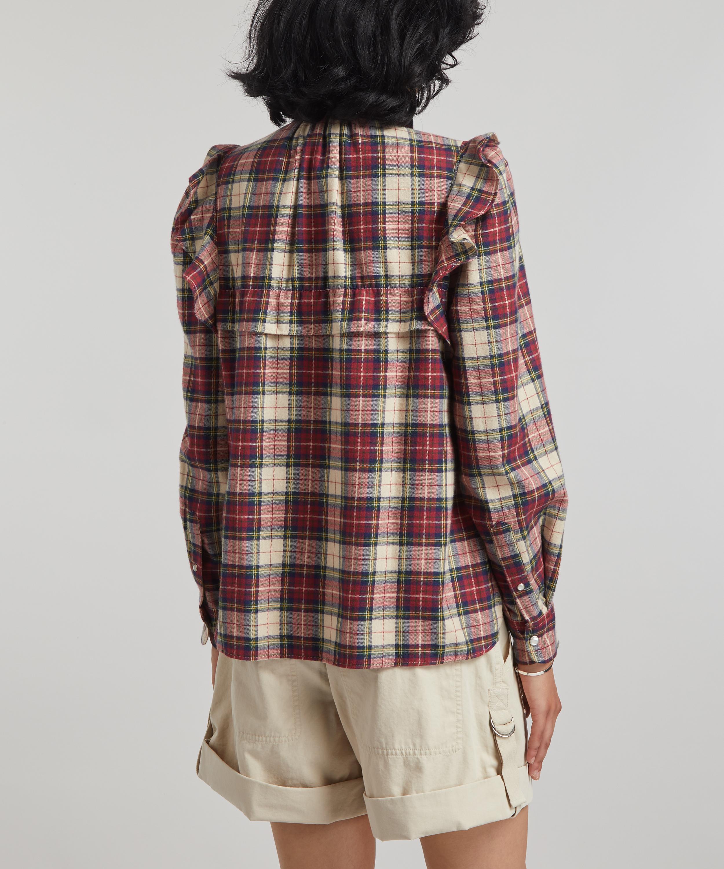 Isabel Marant Étoile - Idety Checked Shirt image number 3
