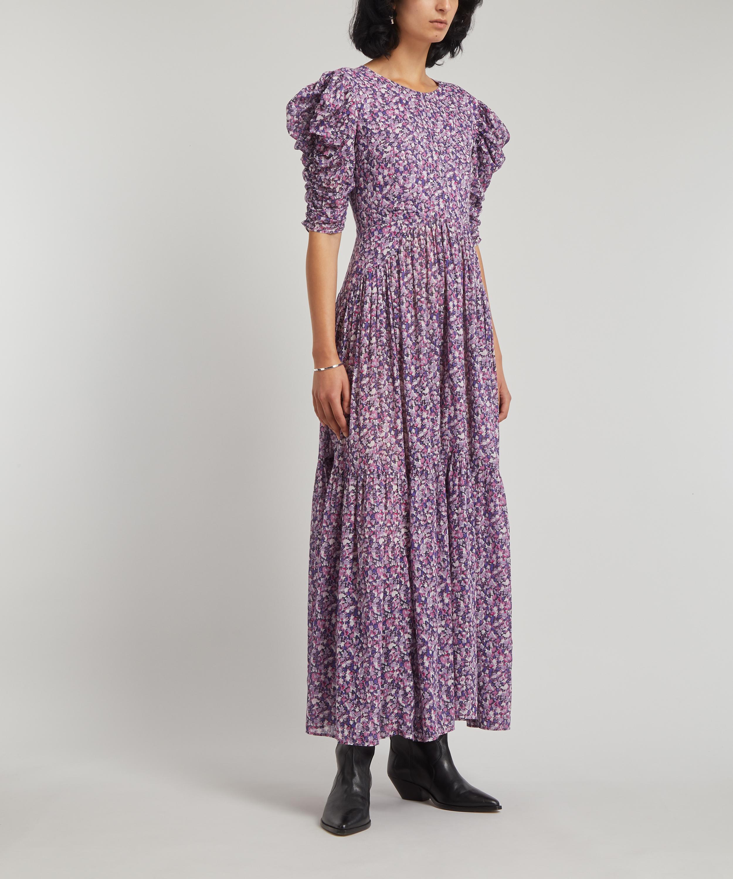 Violet Ditsy Floral Maxi Dress - Free Shipping Over $150