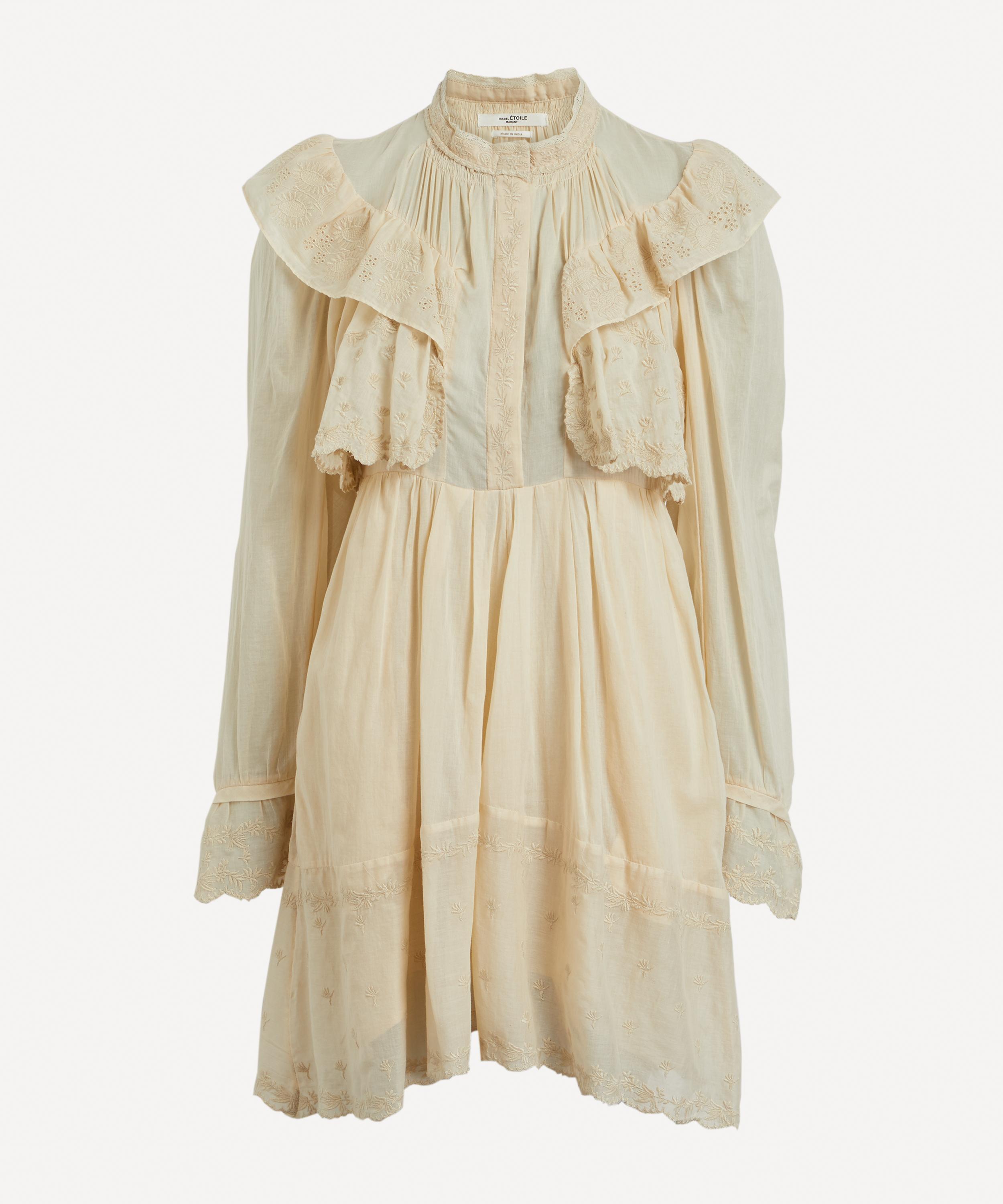 Isabel Marant Étoile - Limpeza Embroidered Mini-Dress image number 0