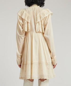 Isabel Marant Étoile - Limpeza Embroidered Mini-Dress image number 3