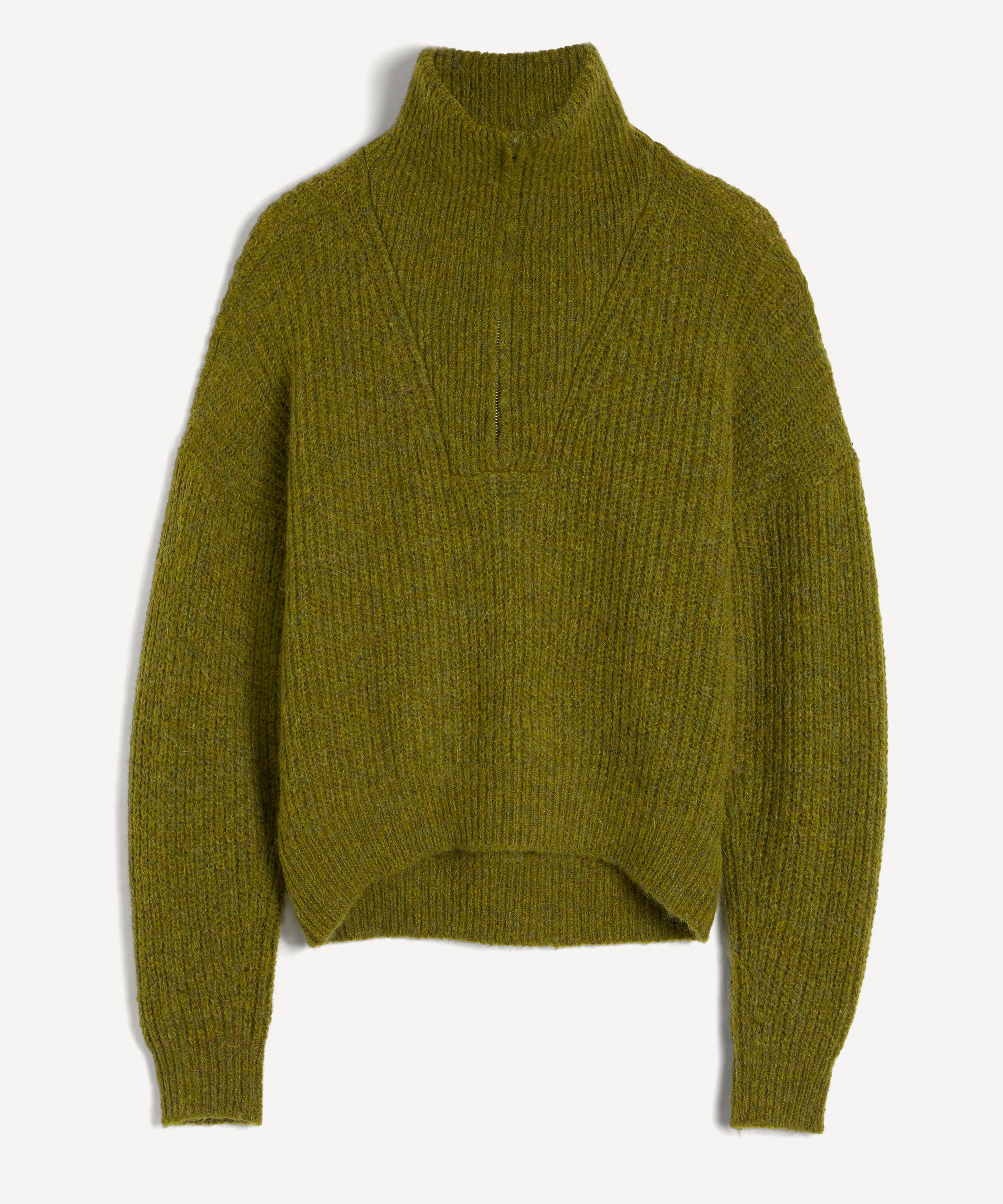 Isabel Marant Étoile Myclan Zipped Roll-neck Sweater | ModeSens