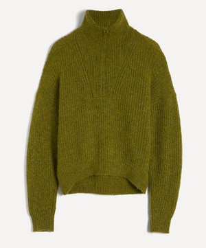 Isabel Marant Étoile - Myclan Zipped Roll-Neck Sweater image number 0