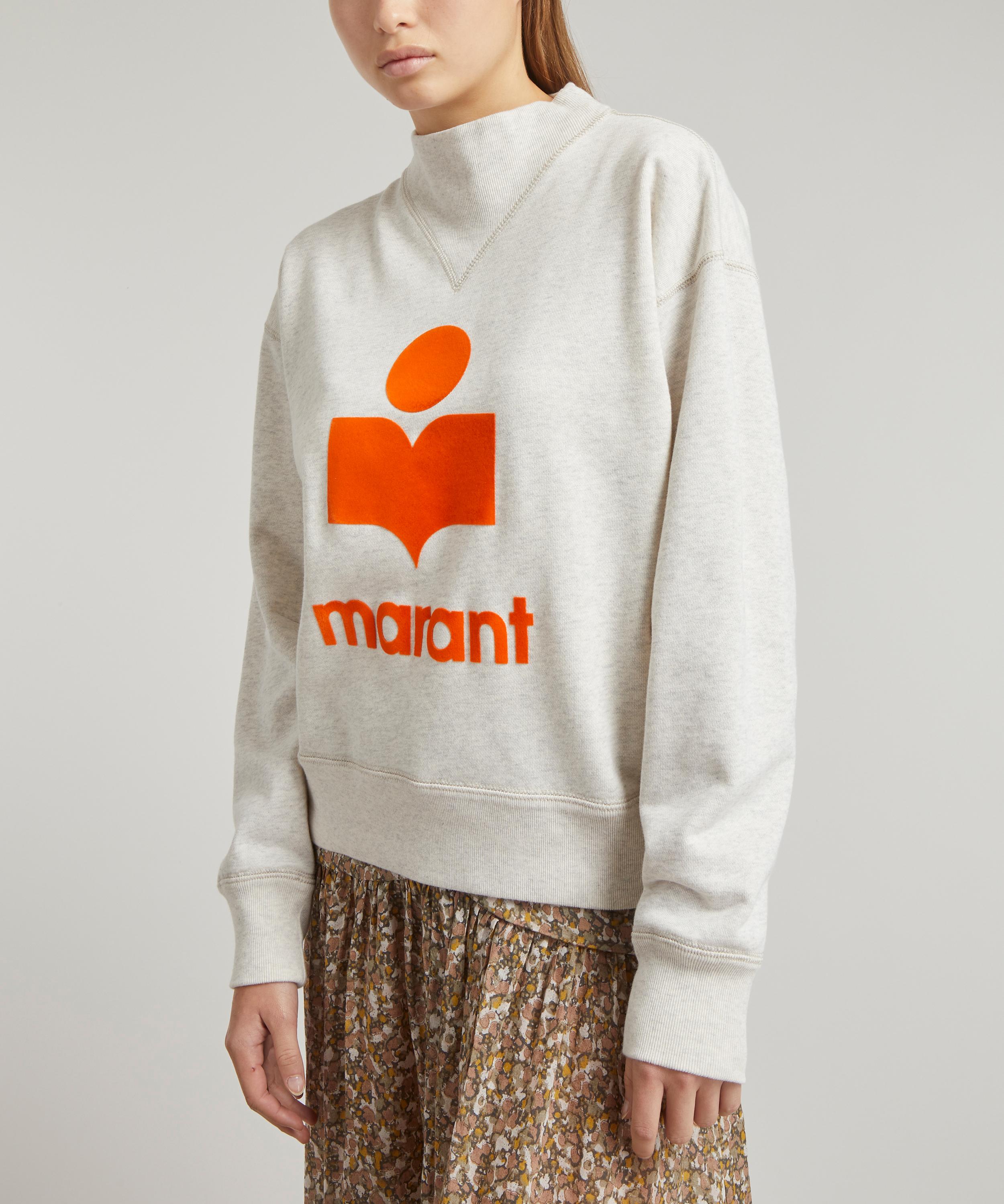 Isabel Marant Etoile Moby Logo Sweatshirt Liberty