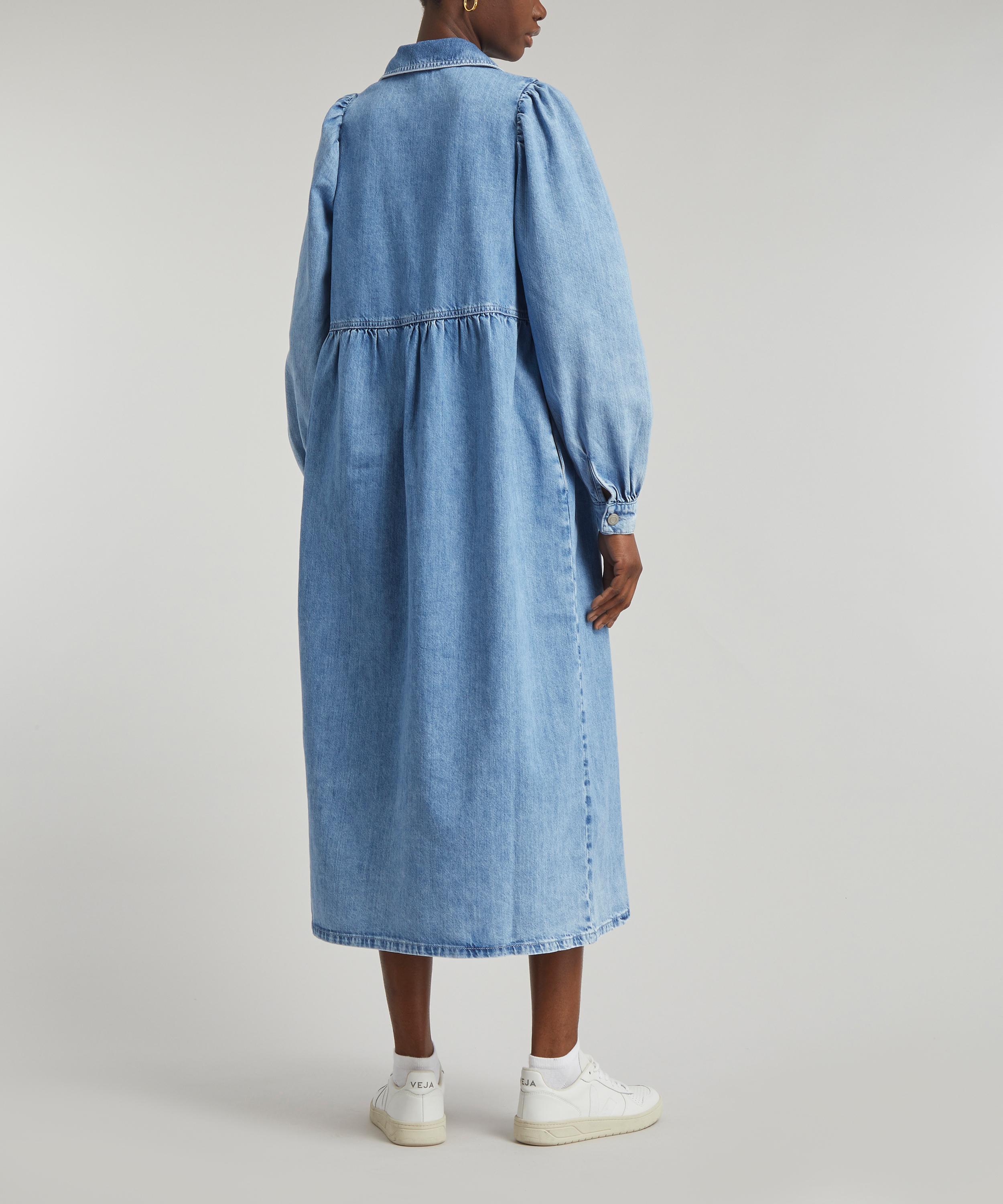 Aligne - Gabriella Denim Midi-Dress image number 3