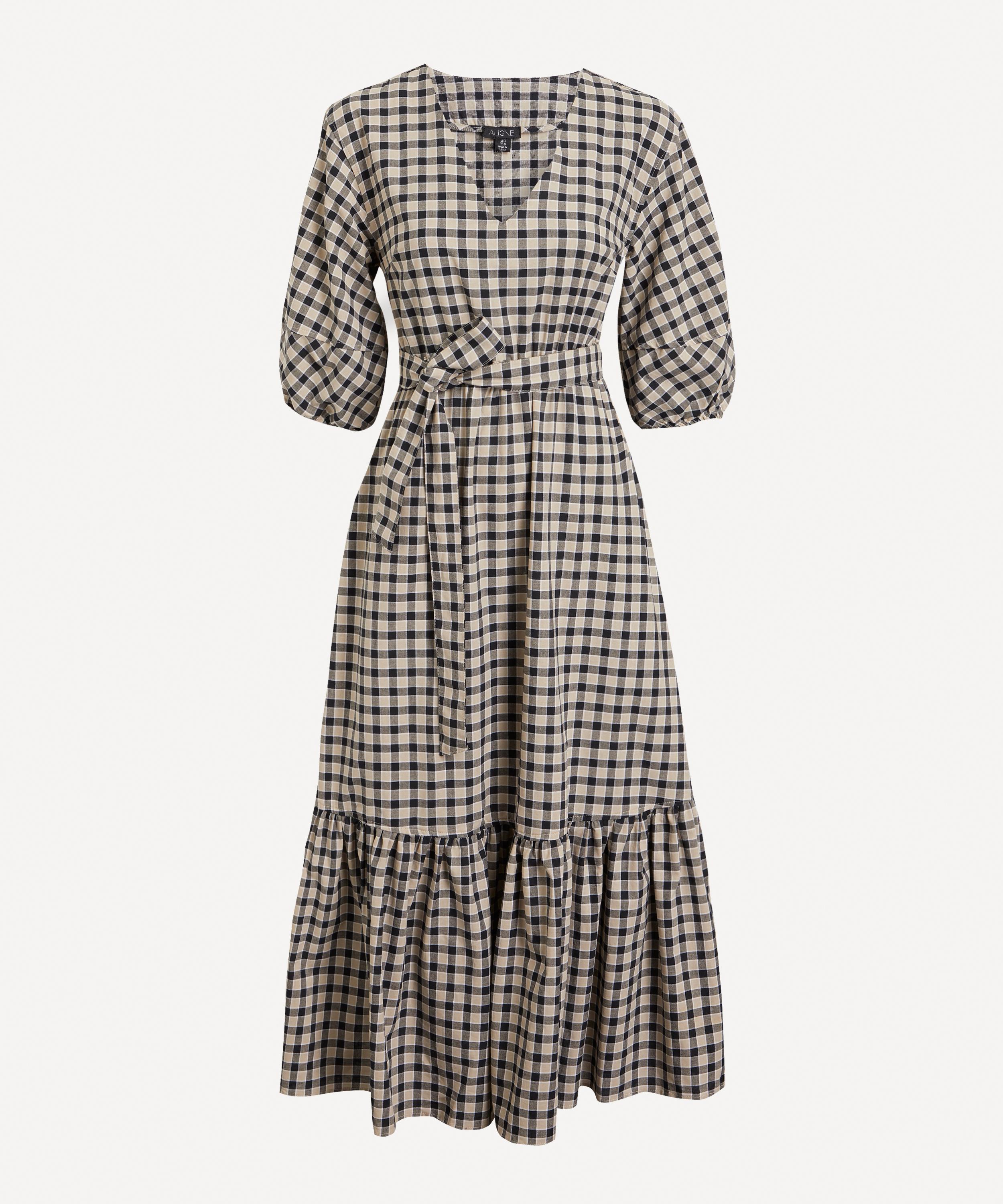 Aligne - Gypsophelia Gingham Midi-Dress image number 0