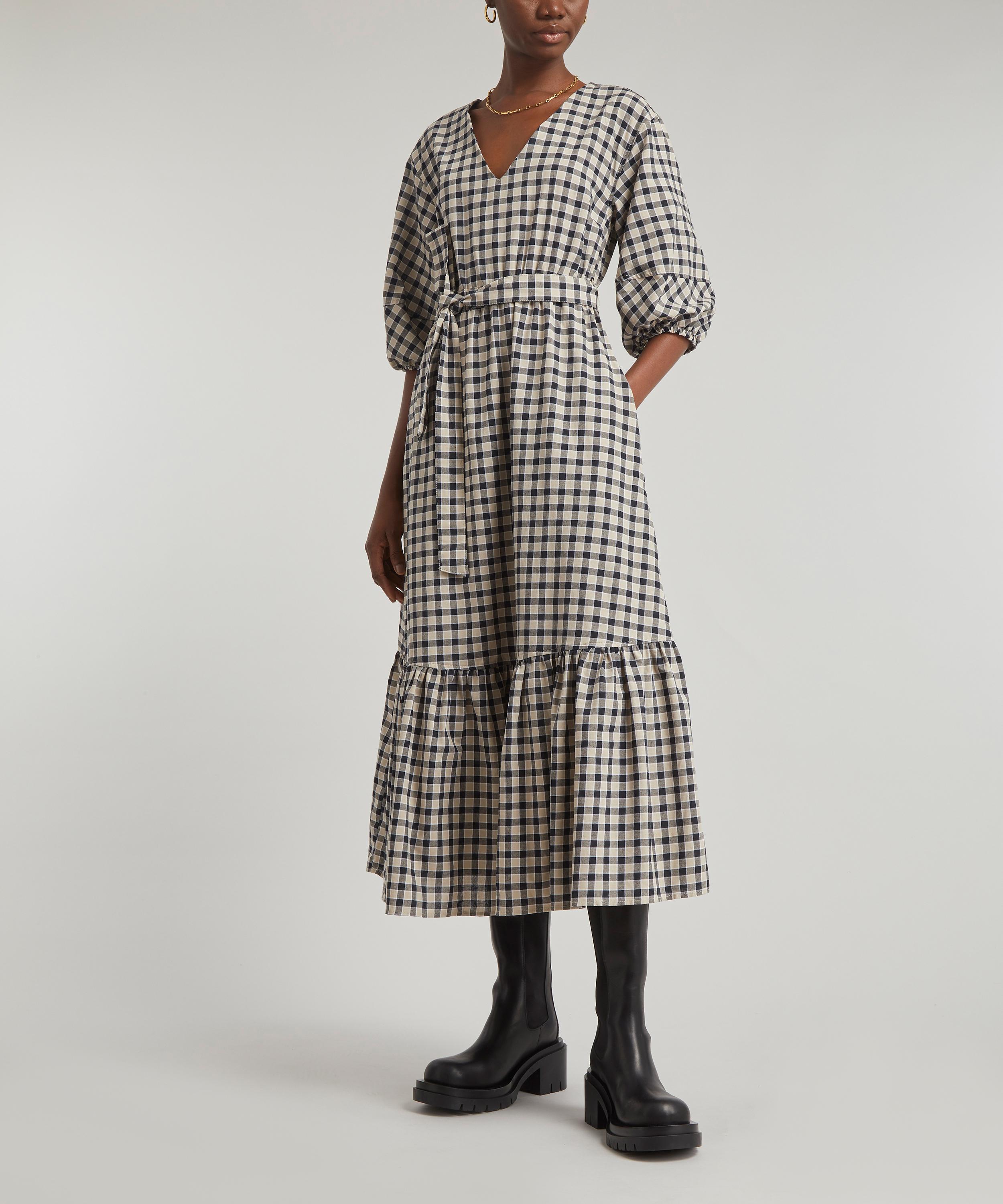 Aligne - Gypsophelia Gingham Midi-Dress image number 2
