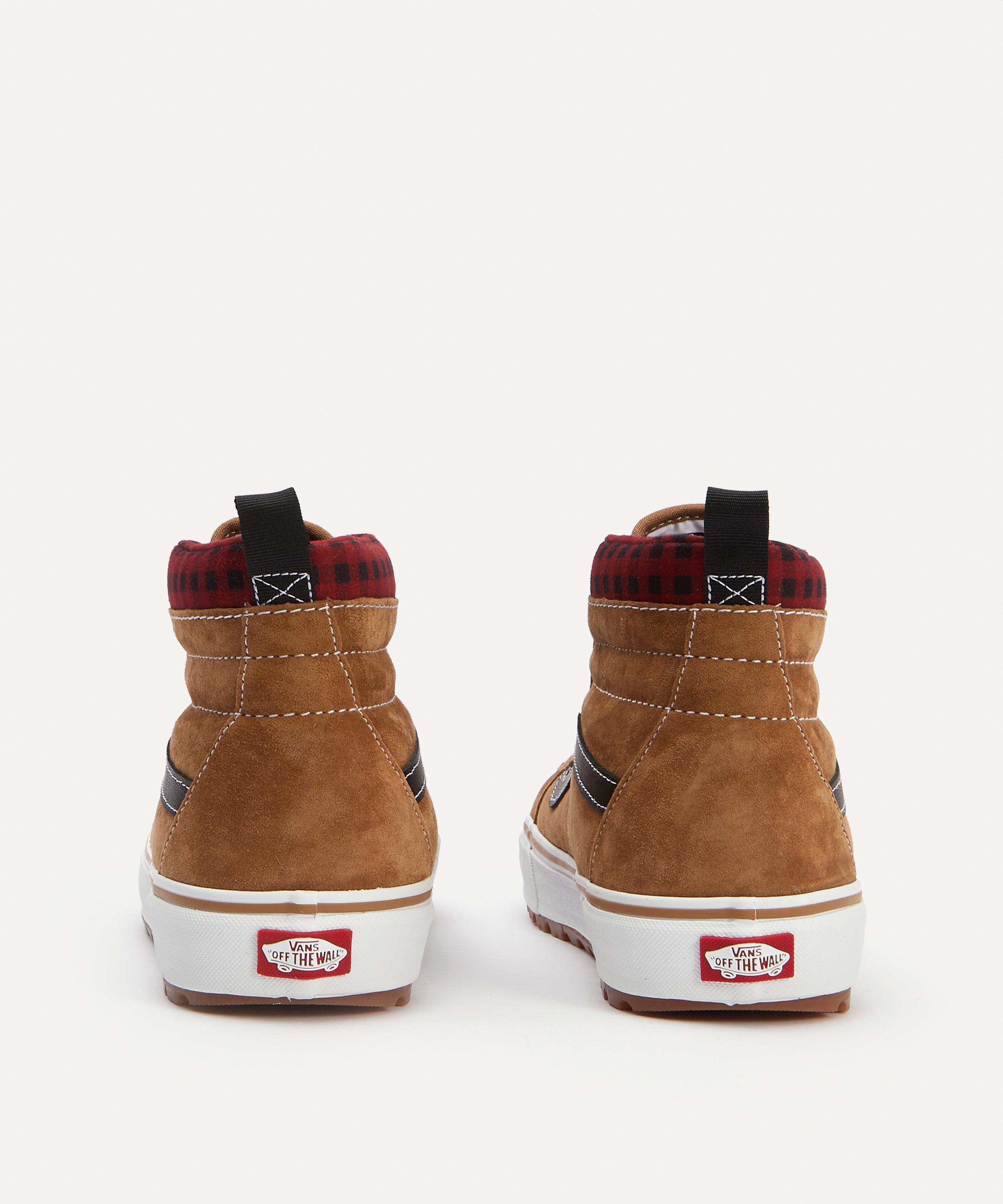 Vans sk8 hi outlet mte glazed ginger plaid