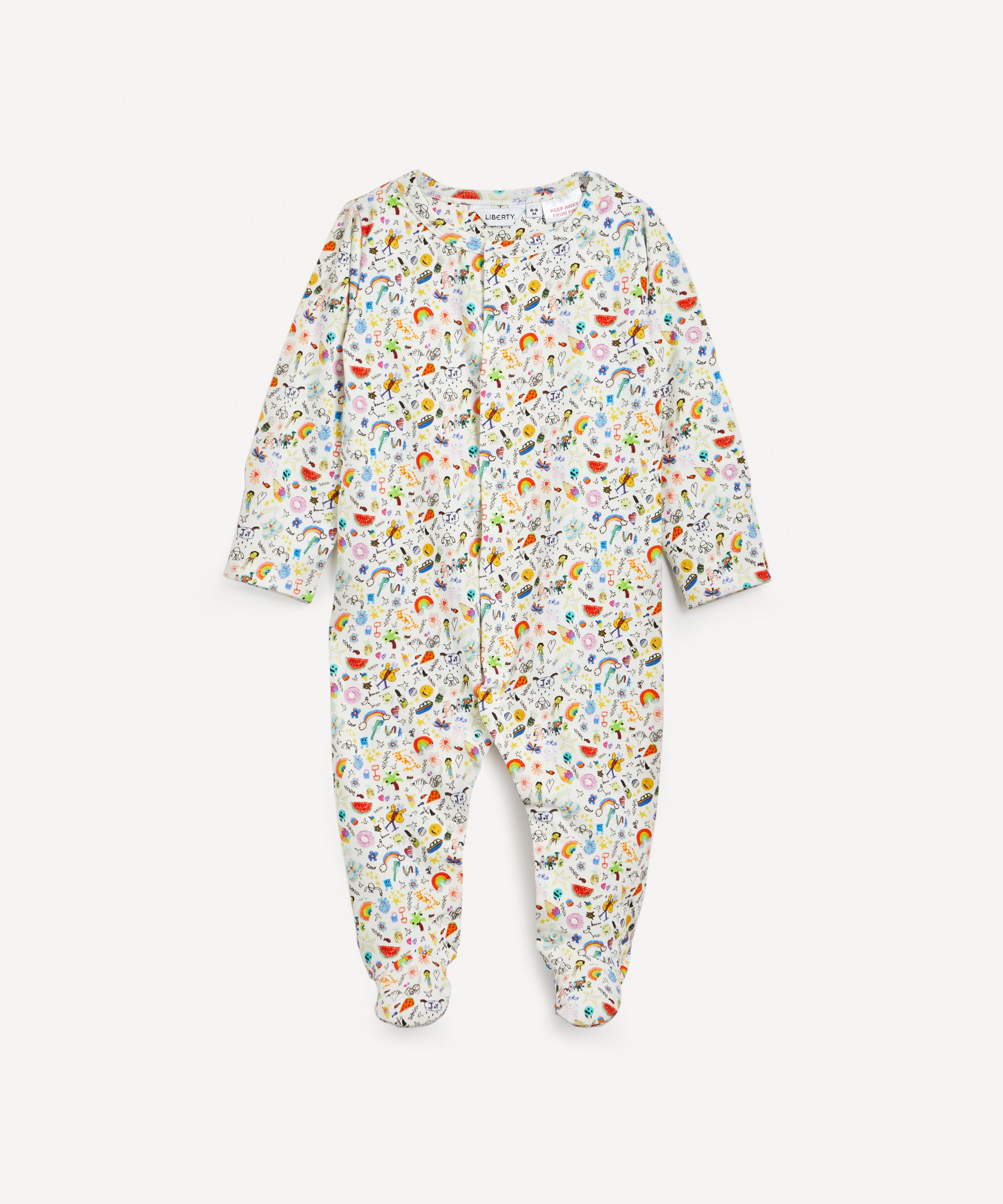 Liberty - Children of Liberty Jersey Babygrow 0-12 Months