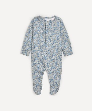 Liberty - May Fields Jersey Babygrow 0-12 Months image number 0