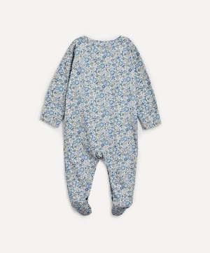 Liberty - May Fields Jersey Babygrow 0-12 Months image number 1