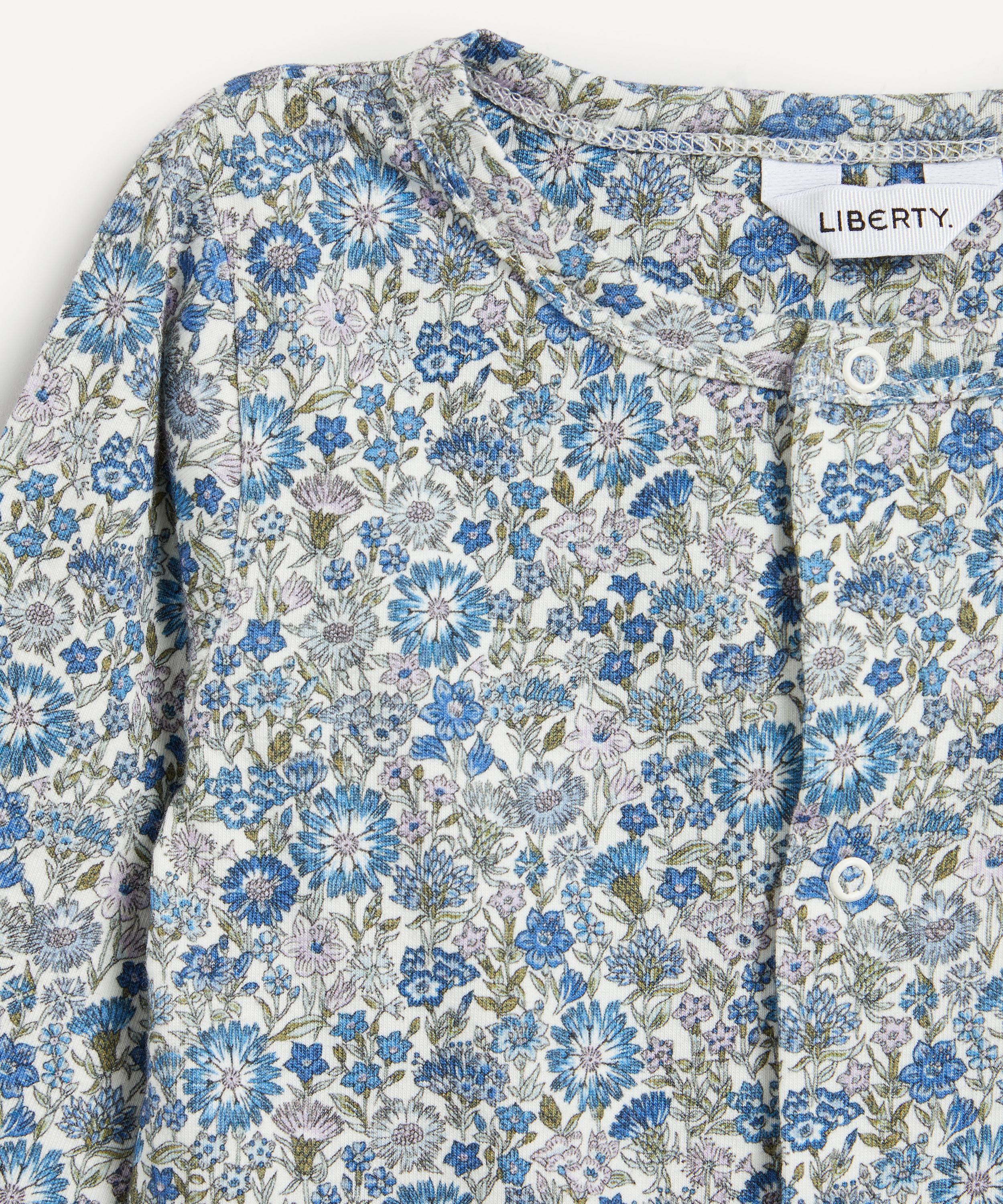 Liberty - May Fields Jersey Babygrow 0-12 Months image number 2