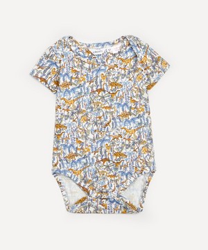 Liberty - Rumble and Roar Jersey Short-Sleeve Vest 0-12 Months image number 0