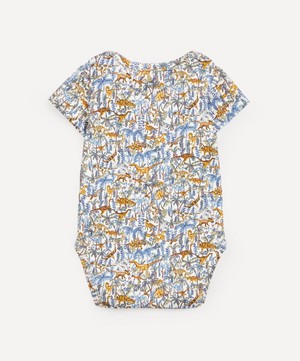 Liberty - Rumble and Roar Jersey Short-Sleeve Vest 0-12 Months image number 1
