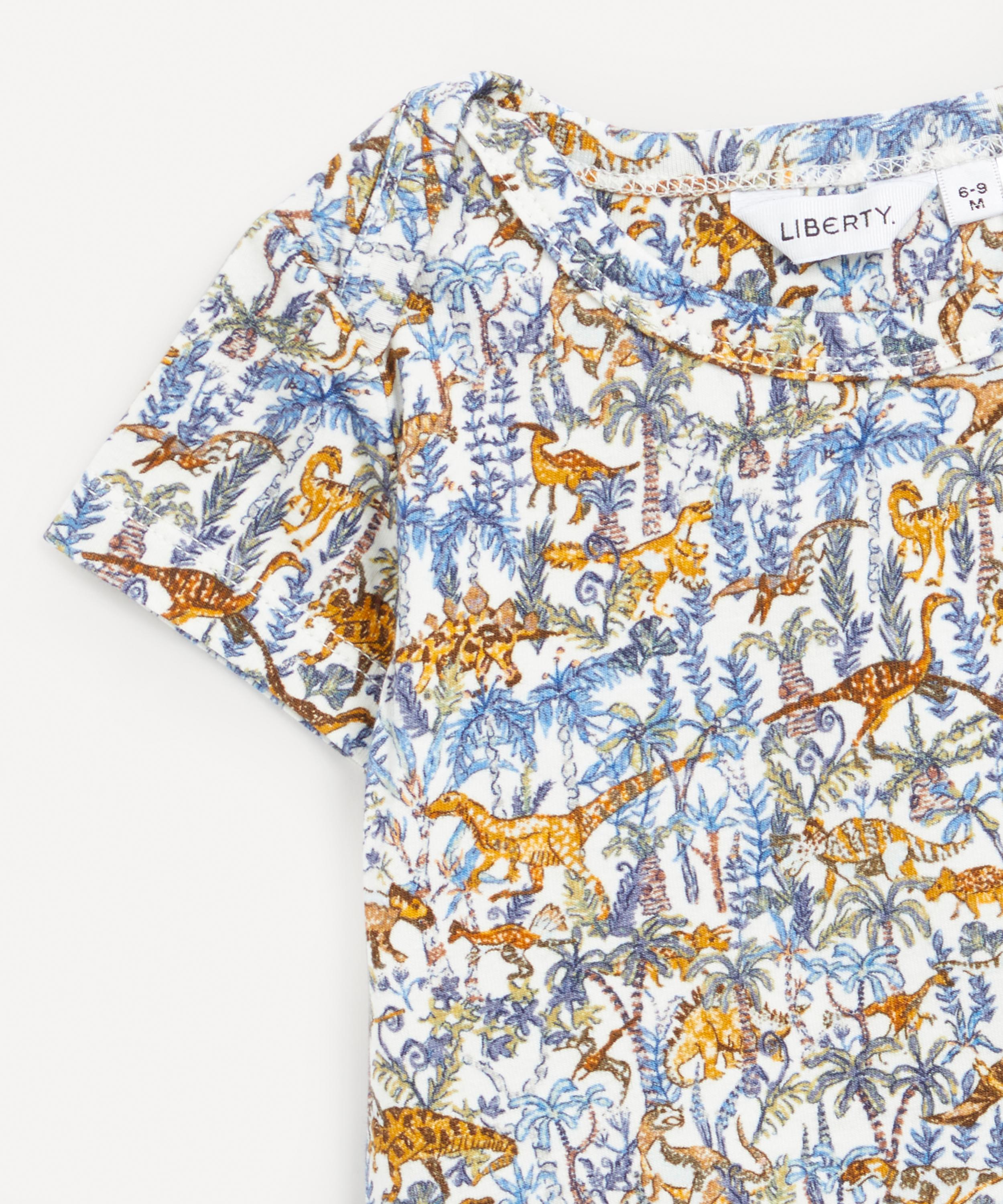 Liberty - Rumble and Roar Jersey Short-Sleeve Vest 0-12 Months image number 2