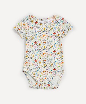 Liberty - Children of Liberty Jersey Short-Sleeve Vest 0-12 Months image number 0