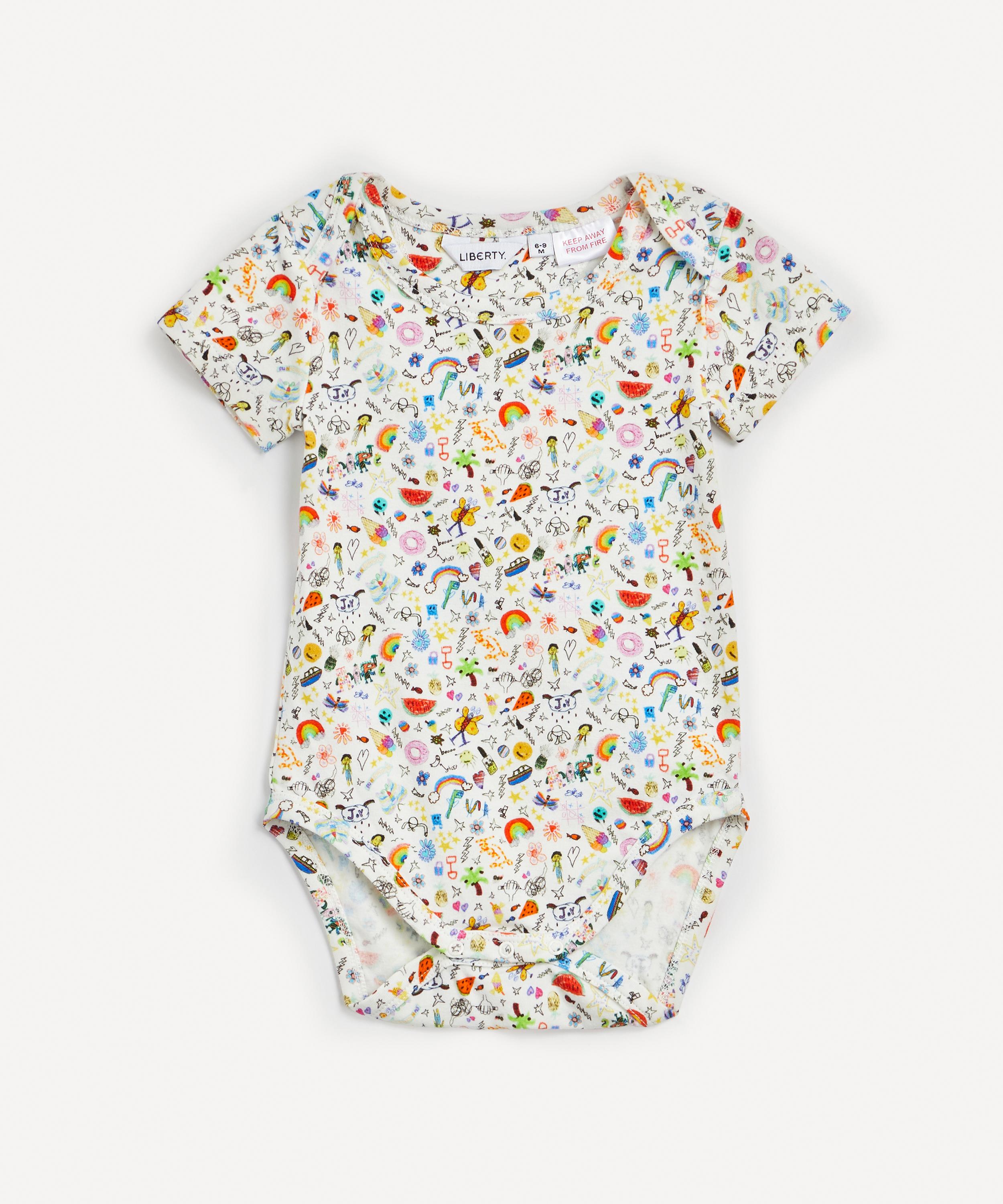 Liberty - Children of Liberty Jersey Short-Sleeve Vest 0-12 Months image number 0