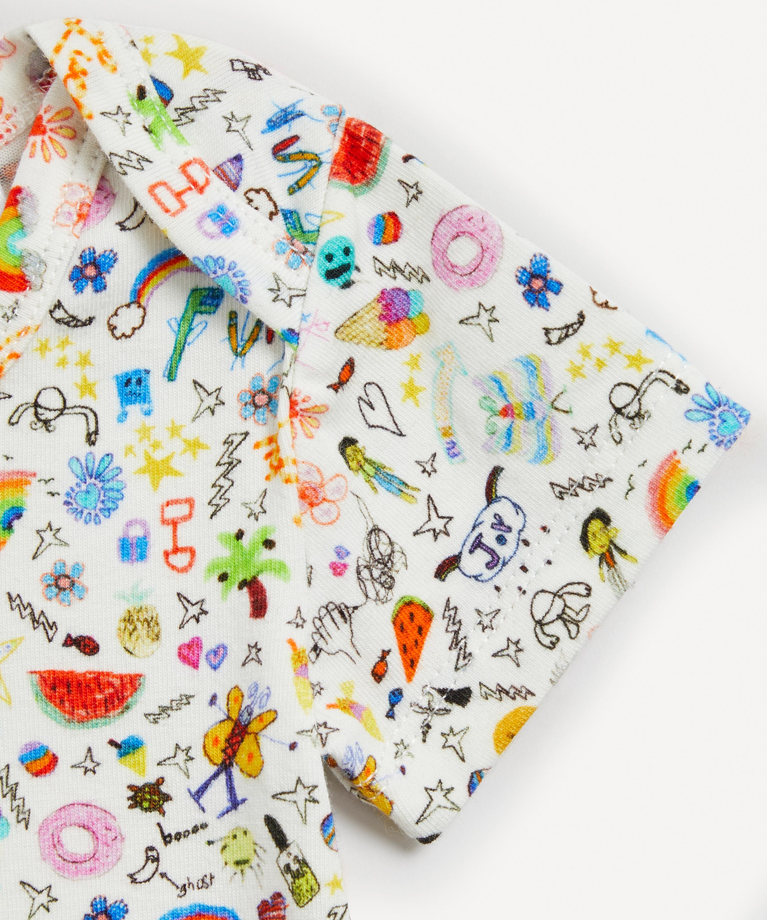 Liberty - Children of Liberty Jersey Short-Sleeve Vest 0-12 Months image number 2
