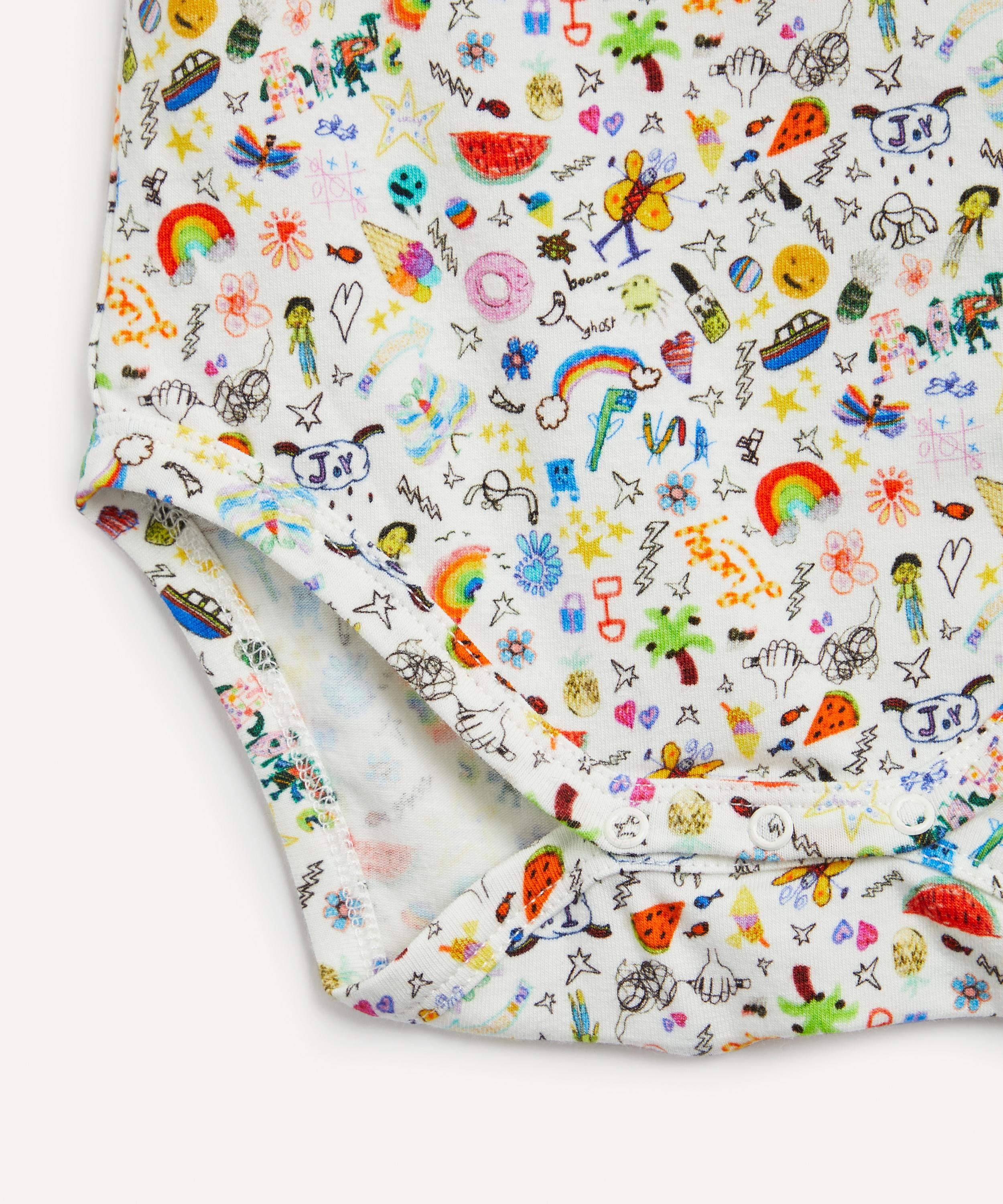 Liberty - Children of Liberty Jersey Short-Sleeve Vest 0-12 Months image number 3