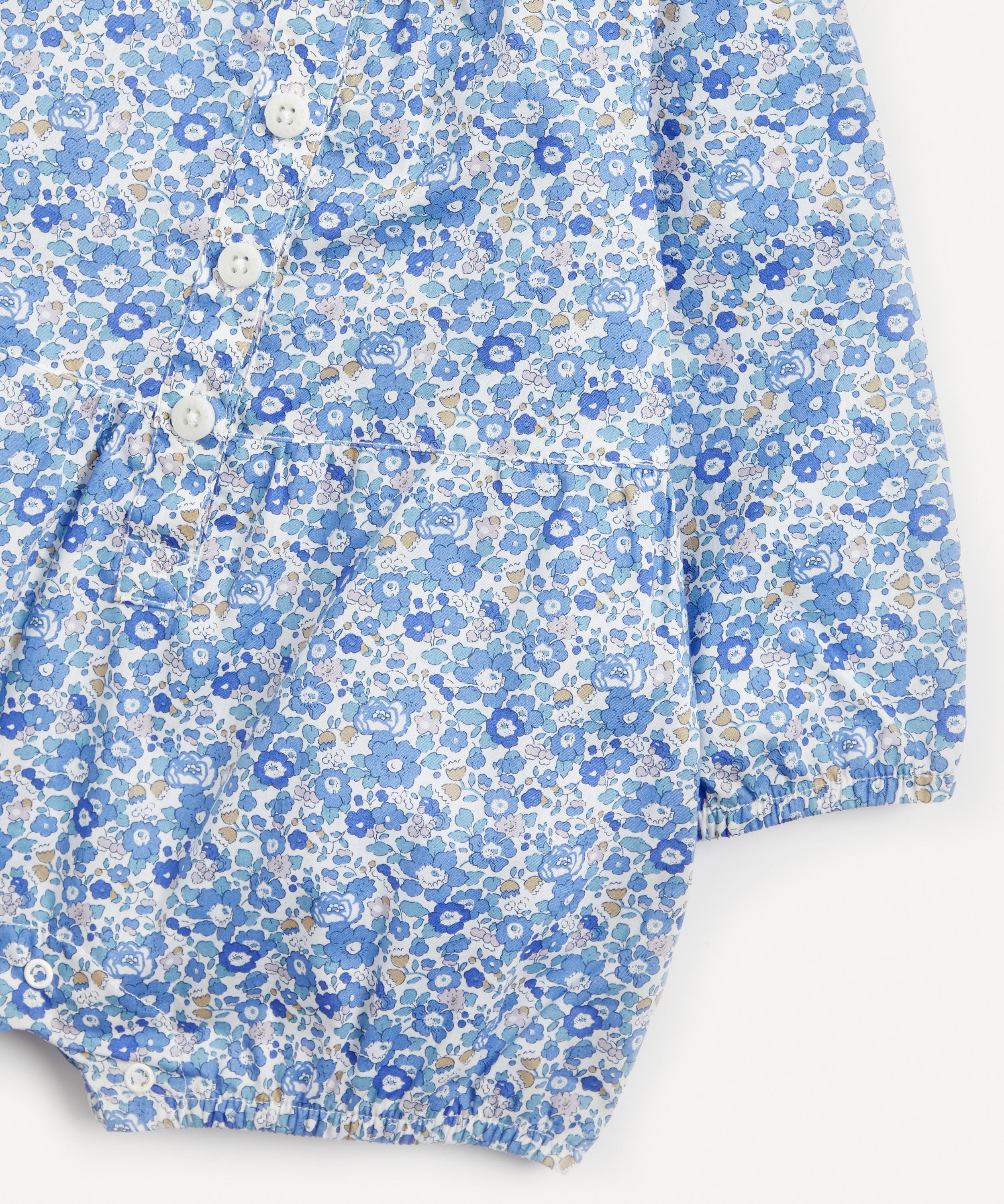 Liberty - Betsy Ann Tana Lawn™ Cotton Romper 0-12 Months image number 3