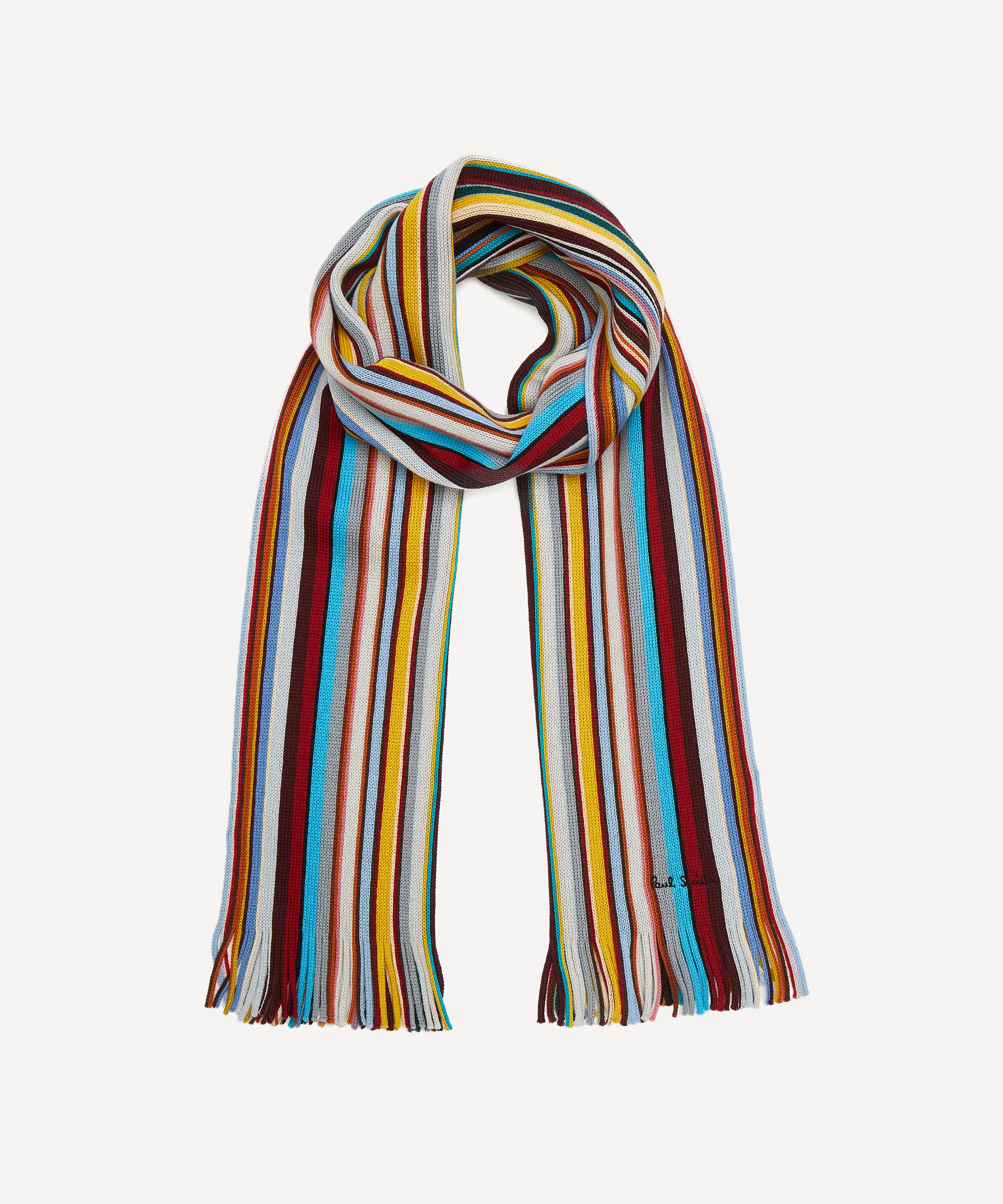 Paul Smith Signature Stripe Wool Scarf | Liberty