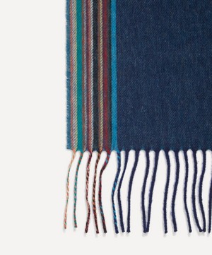 Paul Smith - Wool Two-Tone Signature Stripe Scarf image number 2