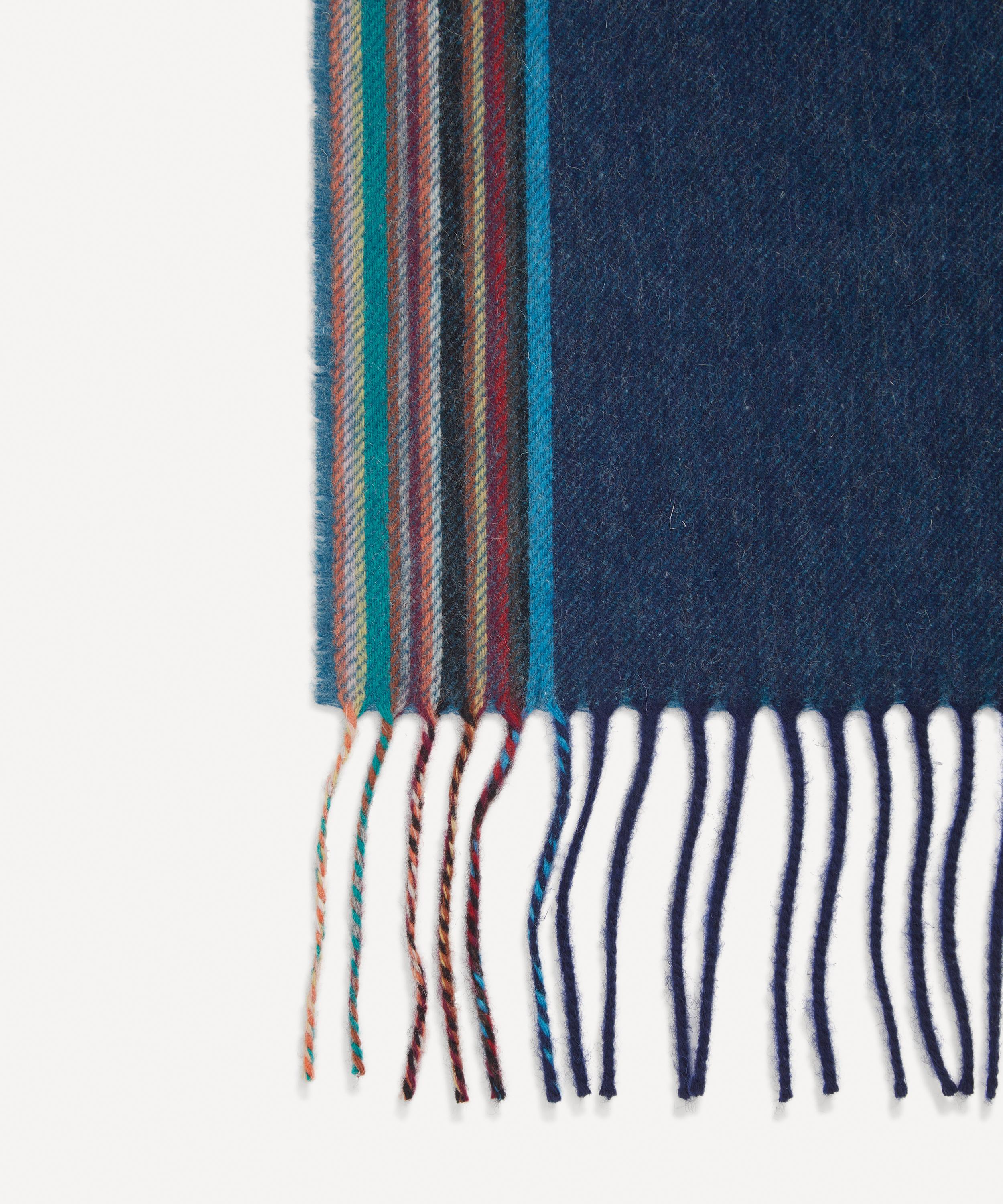 Paul Smith - Wool Two-Tone Signature Stripe Scarf image number 2