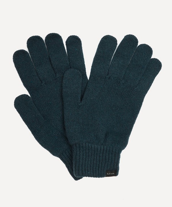 Paul Smith - Cashmere and Merino Wool Gloves image number null